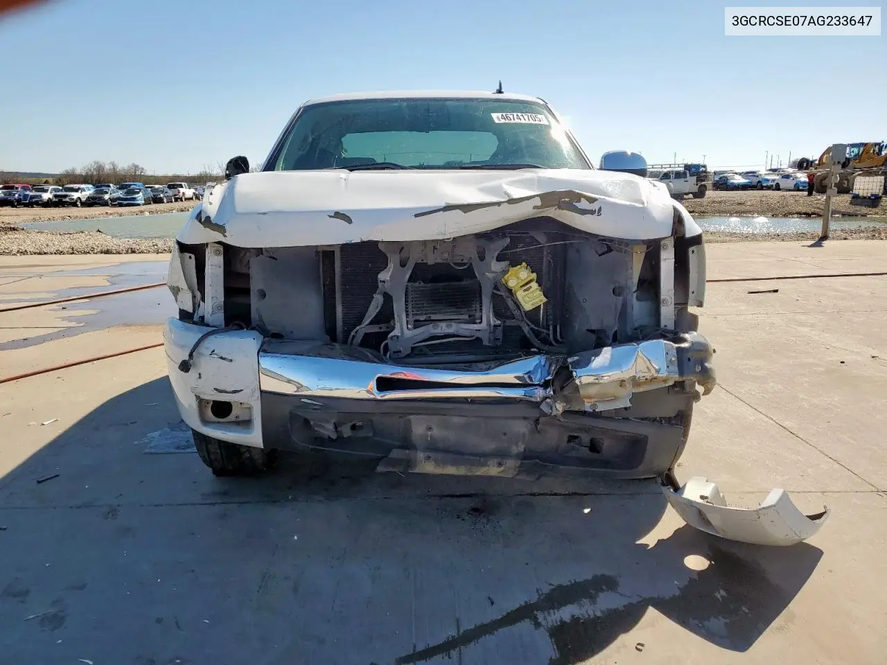 2010 Chevrolet Silverado C1500 Lt VIN: 3GCRCSE07AG233647 Lot: 46741705