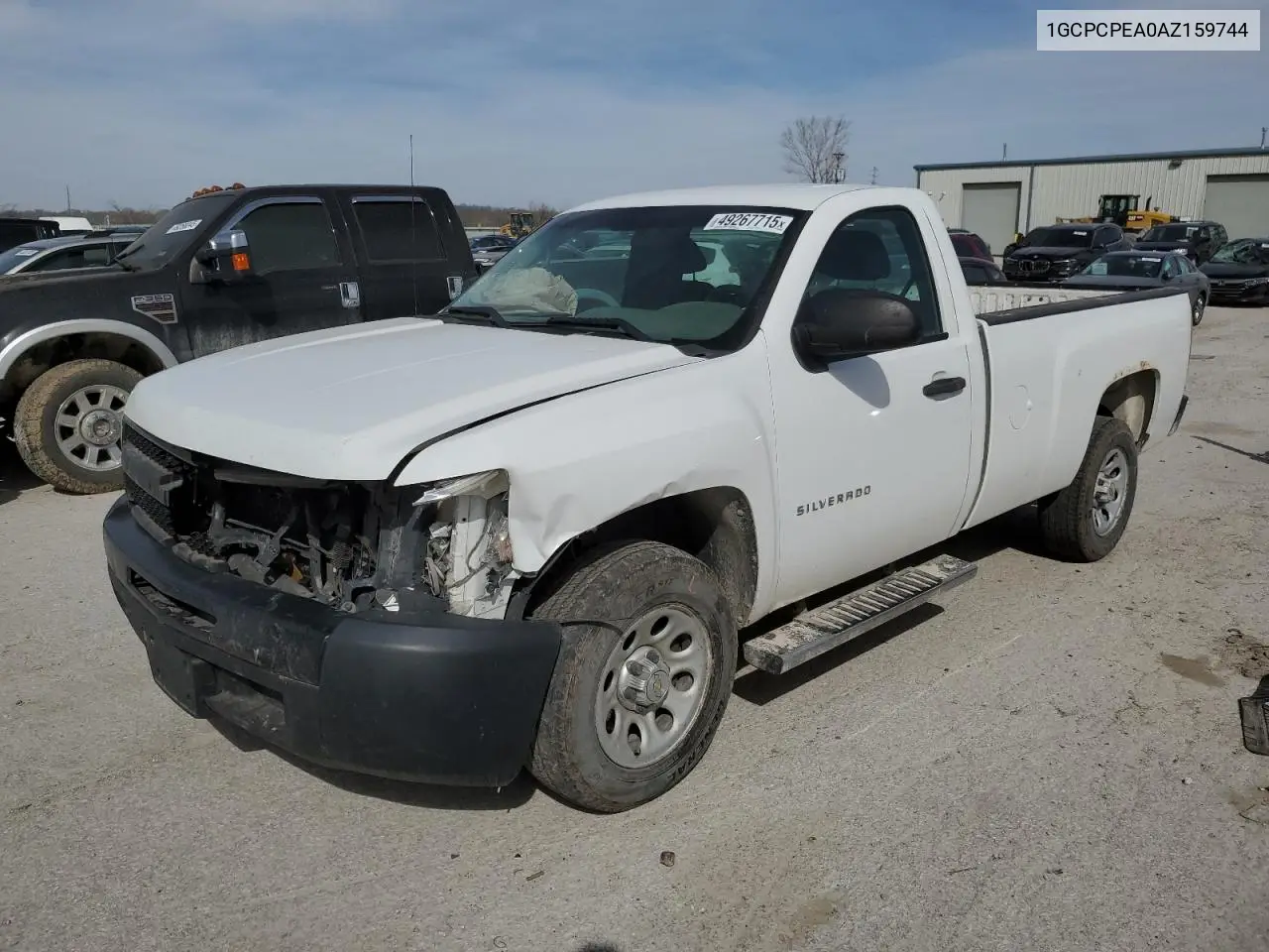 2010 Chevrolet Silverado C1500 VIN: 1GCPCPEA0AZ159744 Lot: 49267715
