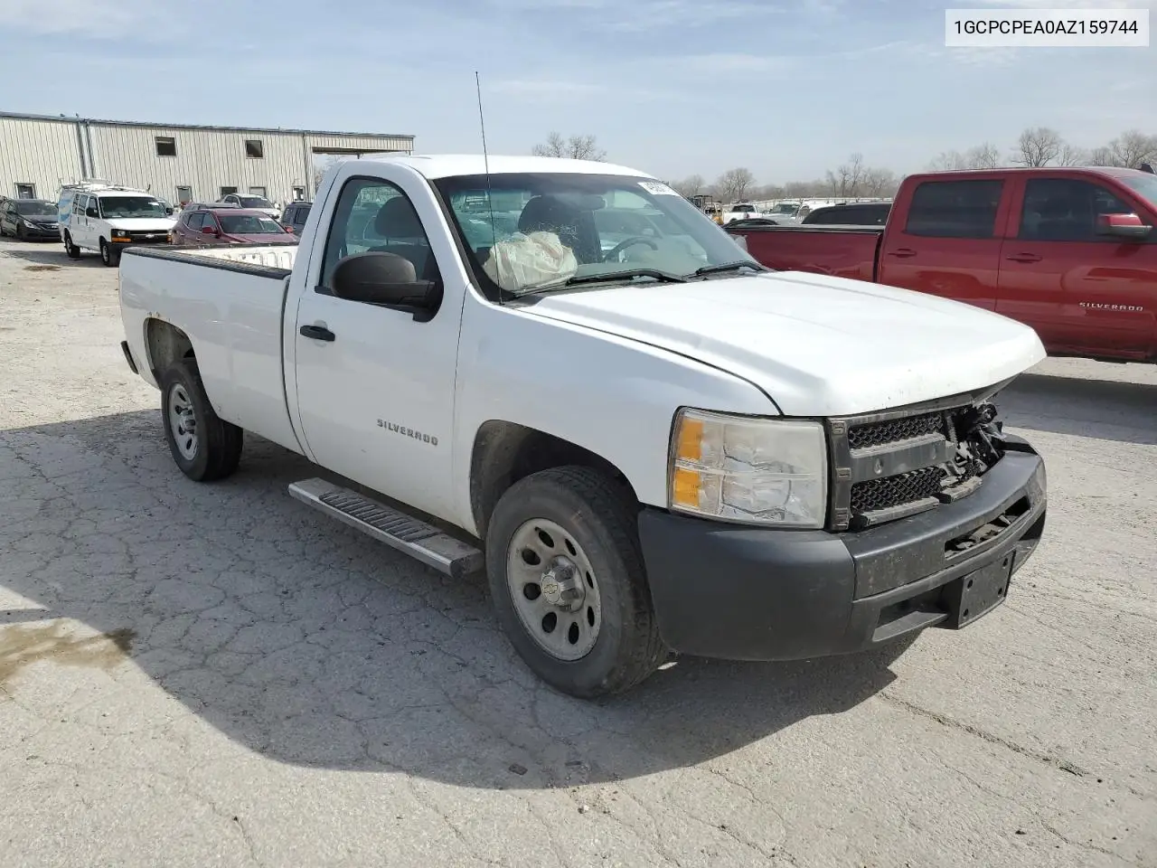 2010 Chevrolet Silverado C1500 VIN: 1GCPCPEA0AZ159744 Lot: 49267715