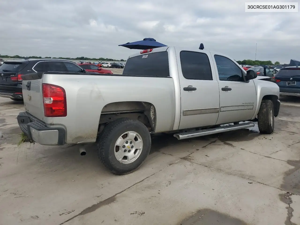 2010 Chevrolet Silverado C1500 Lt VIN: 3GCRCSE01AG301179 Lot: 56007185