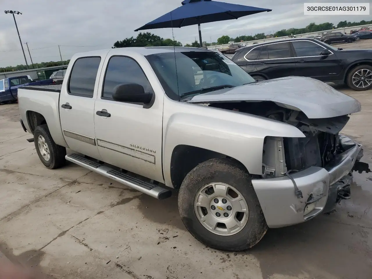 2010 Chevrolet Silverado C1500 Lt VIN: 3GCRCSE01AG301179 Lot: 56007185