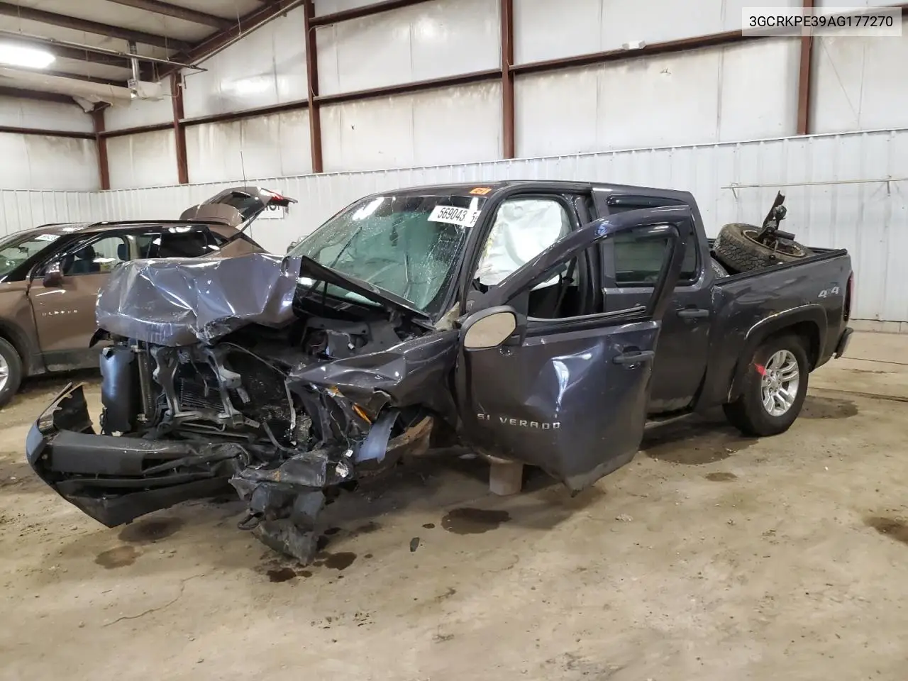 2010 Chevrolet Silverado K1500 VIN: 3GCRKPE39AG177270 Lot: 56904355