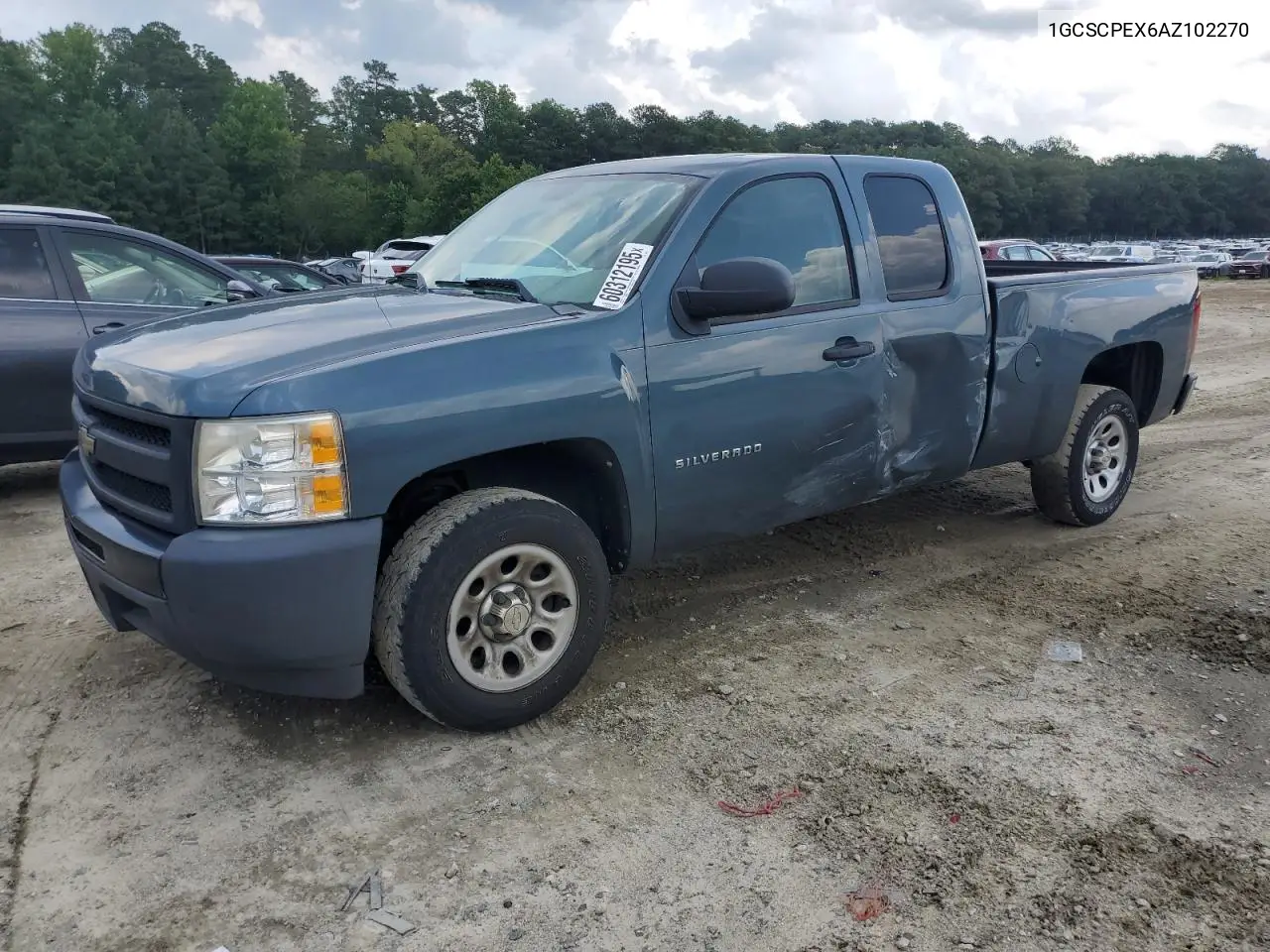 2010 Chevrolet Silverado C1500 VIN: 1GCSCPEX6AZ102270 Lot: 60312195