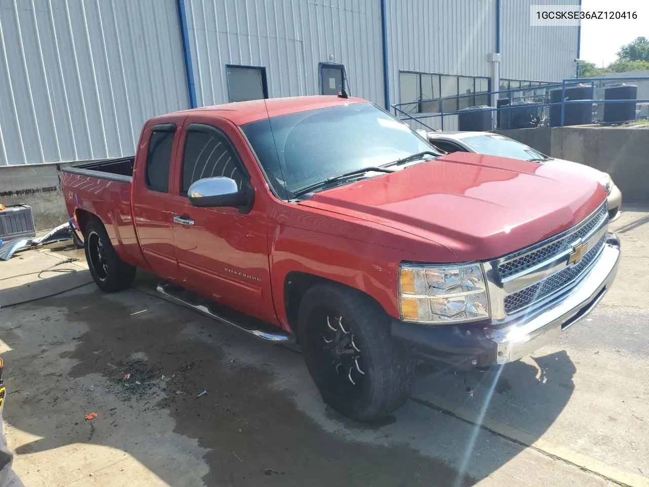 2010 Chevrolet Silverado K1500 Lt VIN: 1GCSKSE36AZ120416 Lot: 61874425