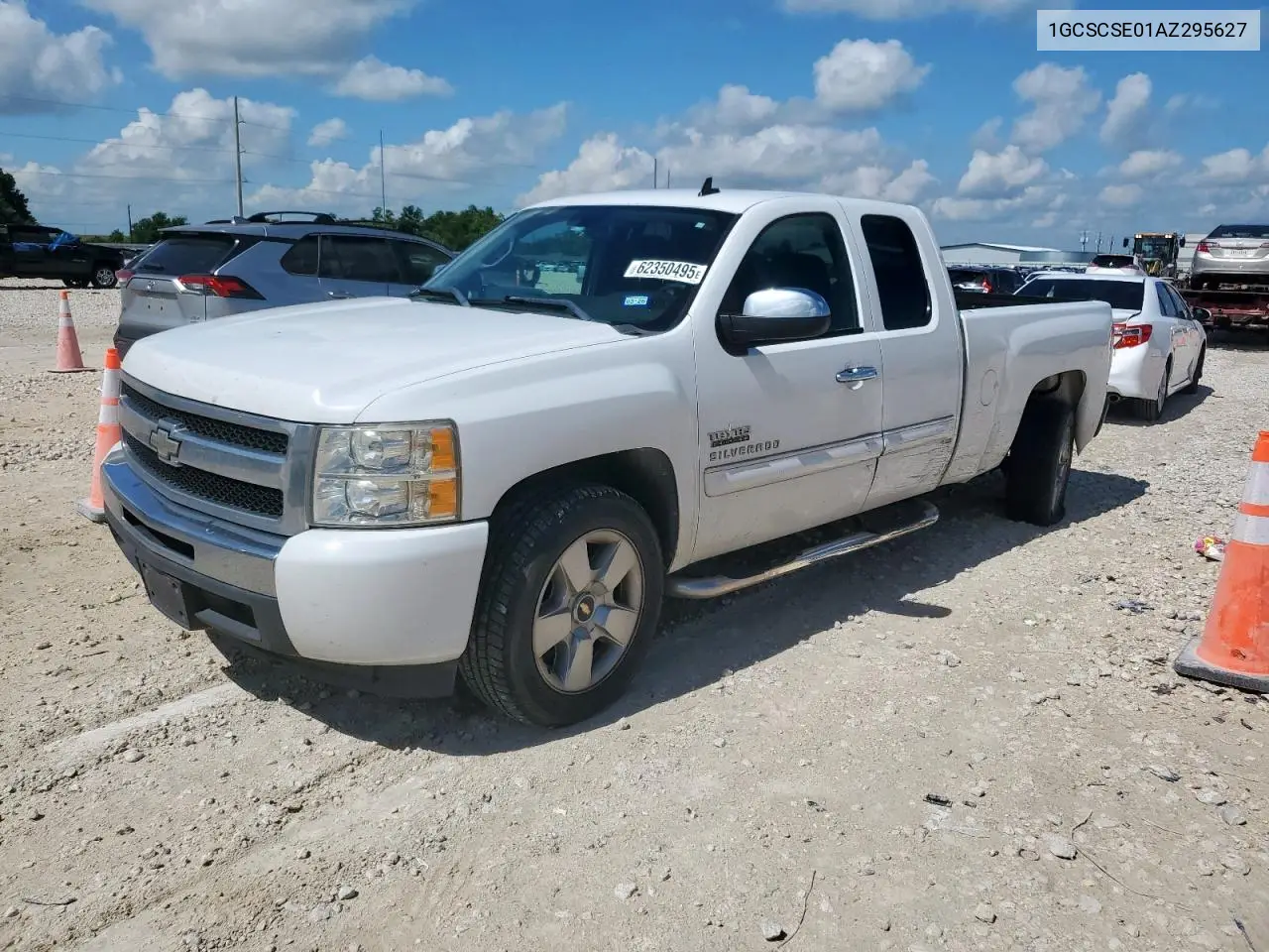 2010 Chevrolet Silverado C1500 Lt VIN: 1GCSCSE01AZ295627 Lot: 62350495