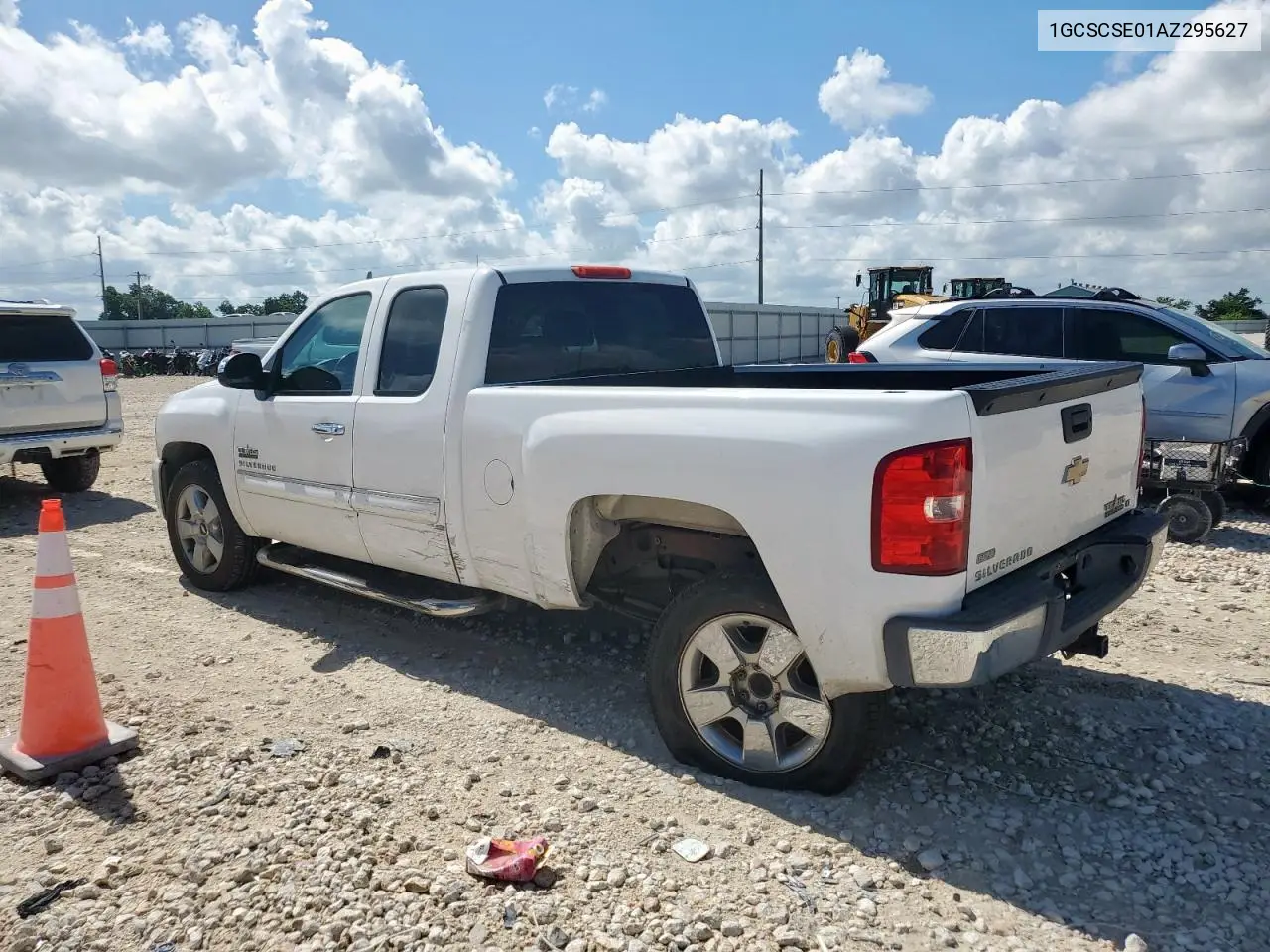 2010 Chevrolet Silverado C1500 Lt VIN: 1GCSCSE01AZ295627 Lot: 62350495