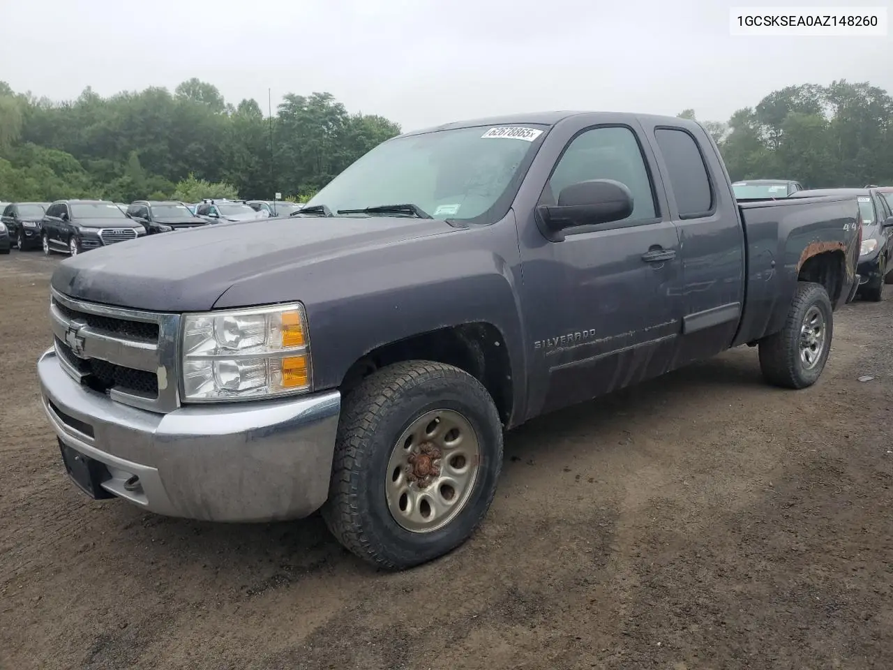 2010 Chevrolet Silverado K1500 Lt VIN: 1GCSKSEA0AZ148260 Lot: 62678865