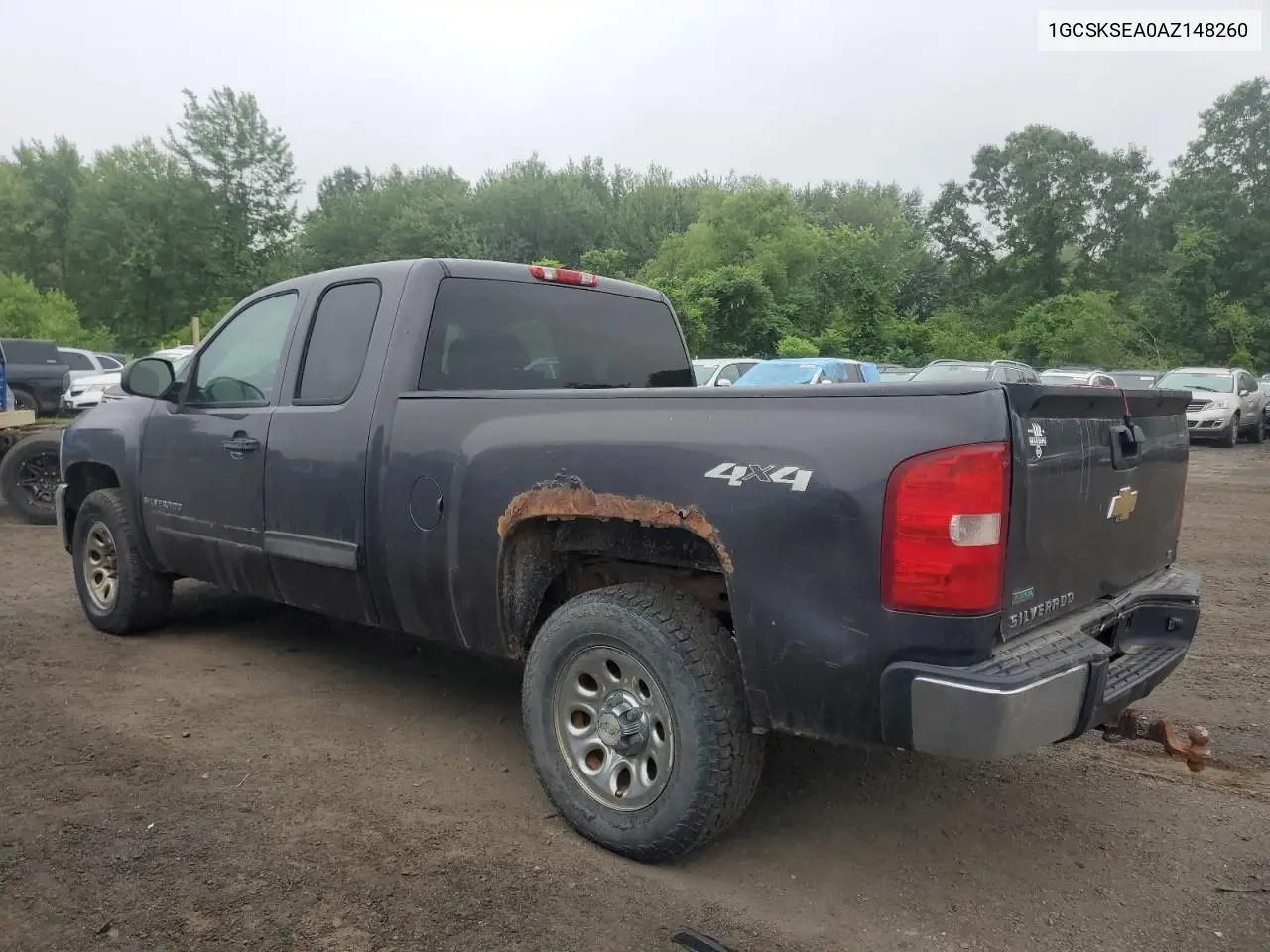 2010 Chevrolet Silverado K1500 Lt VIN: 1GCSKSEA0AZ148260 Lot: 62678865