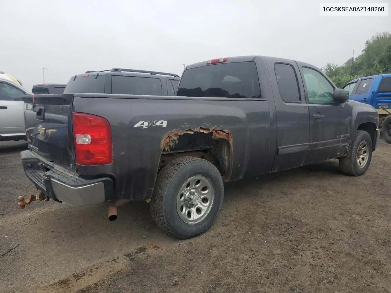 2010 Chevrolet Silverado K1500 Lt VIN: 1GCSKSEA0AZ148260 Lot: 62678865