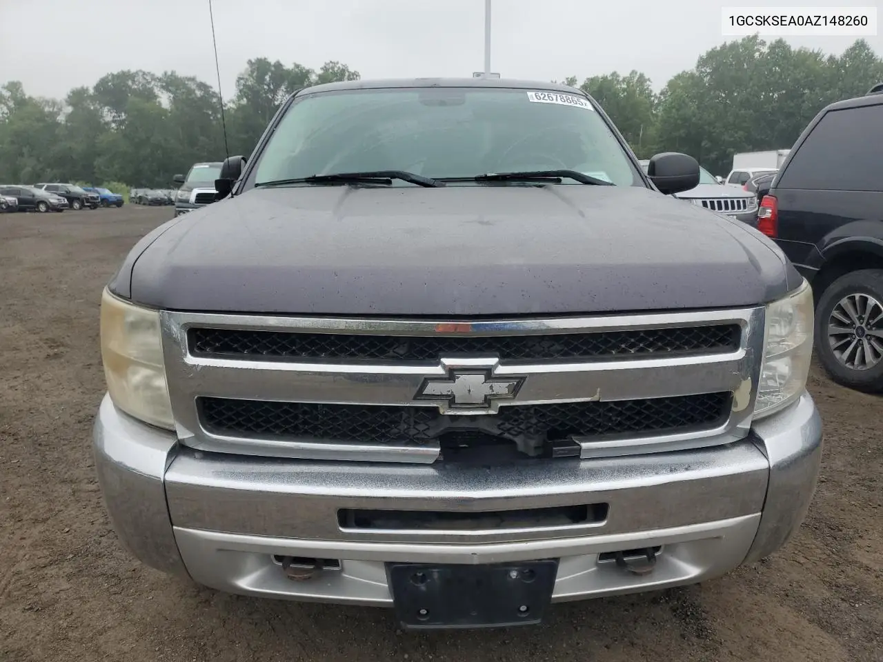 2010 Chevrolet Silverado K1500 Lt VIN: 1GCSKSEA0AZ148260 Lot: 62678865