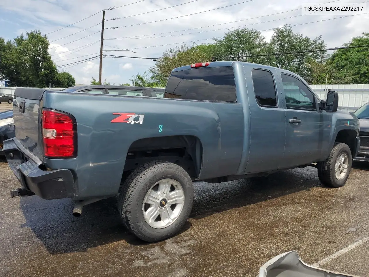2010 Chevrolet Silverado K1500 VIN: 1GCSKPEAXAZ292217 Lot: 62870335