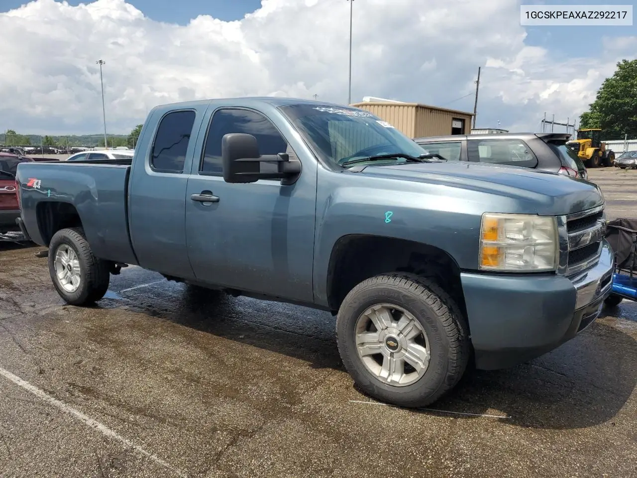 2010 Chevrolet Silverado K1500 VIN: 1GCSKPEAXAZ292217 Lot: 62870335