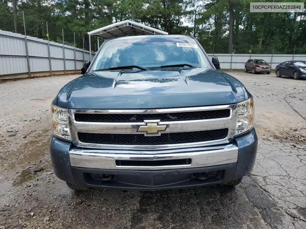 2010 Chevrolet Silverado C1500 VIN: 1GCPCPEX0AZ252848 Lot: 62927655