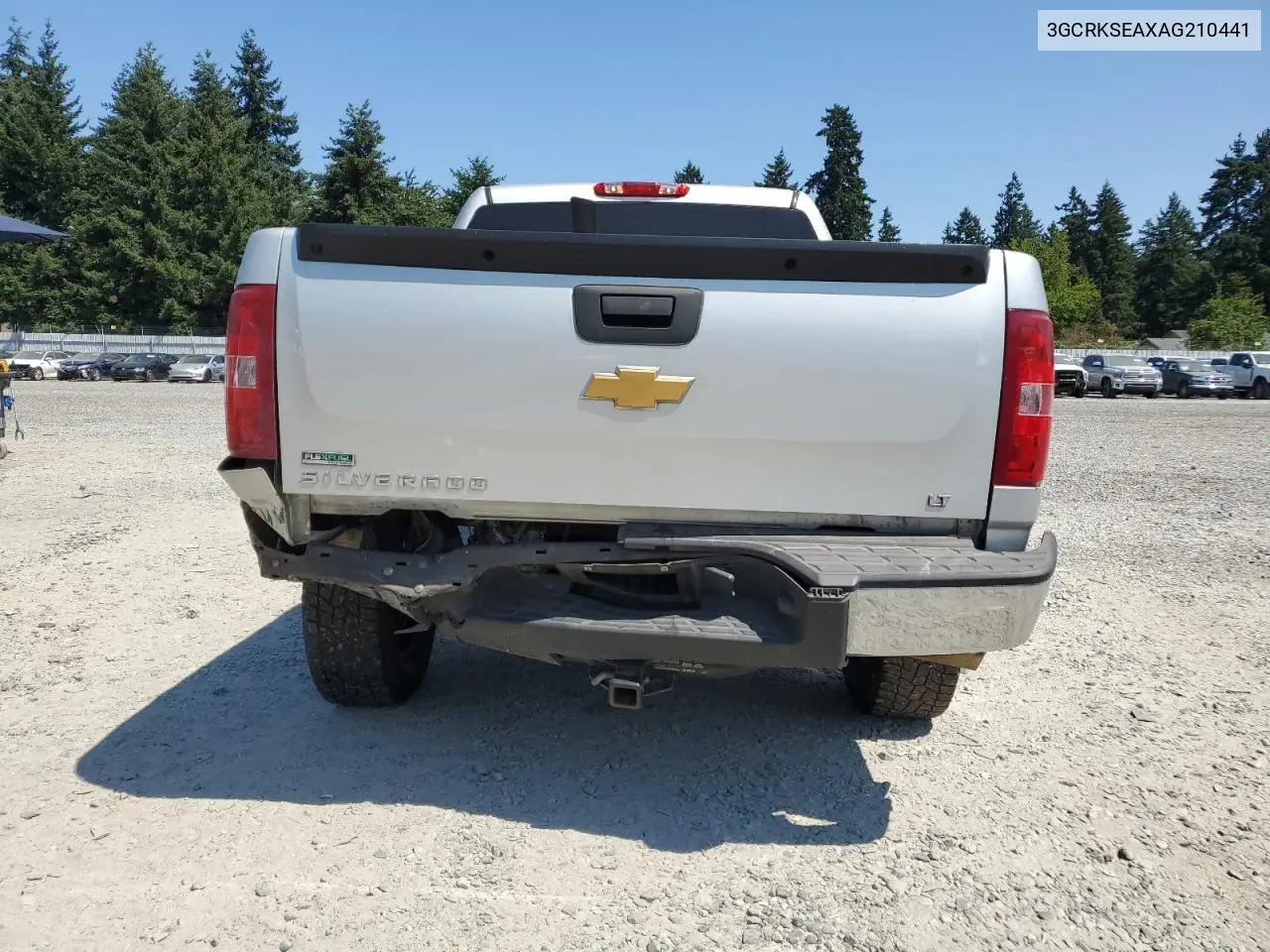 2010 Chevrolet Silverado K1500 Lt VIN: 3GCRKSEAXAG210441 Lot: 64805215