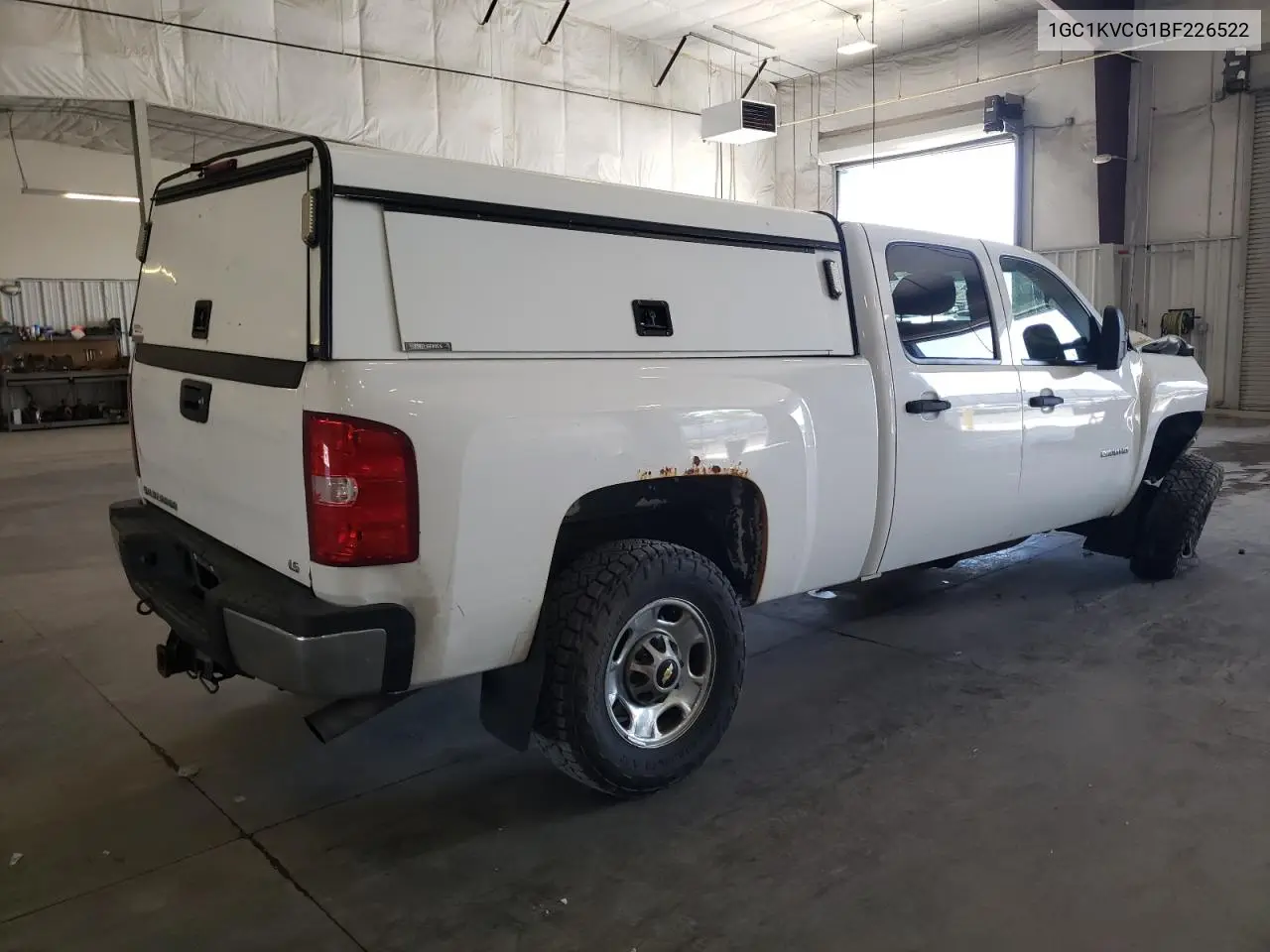 2011 Chevrolet Silverado K2500 Heavy Duty VIN: 1GC1KVCG1BF226522 Lot: 56775705