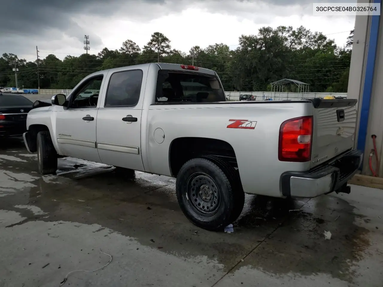 2011 Chevrolet Silverado C1500 Lt VIN: 3GCPCSE04BG326764 Lot: 58017385