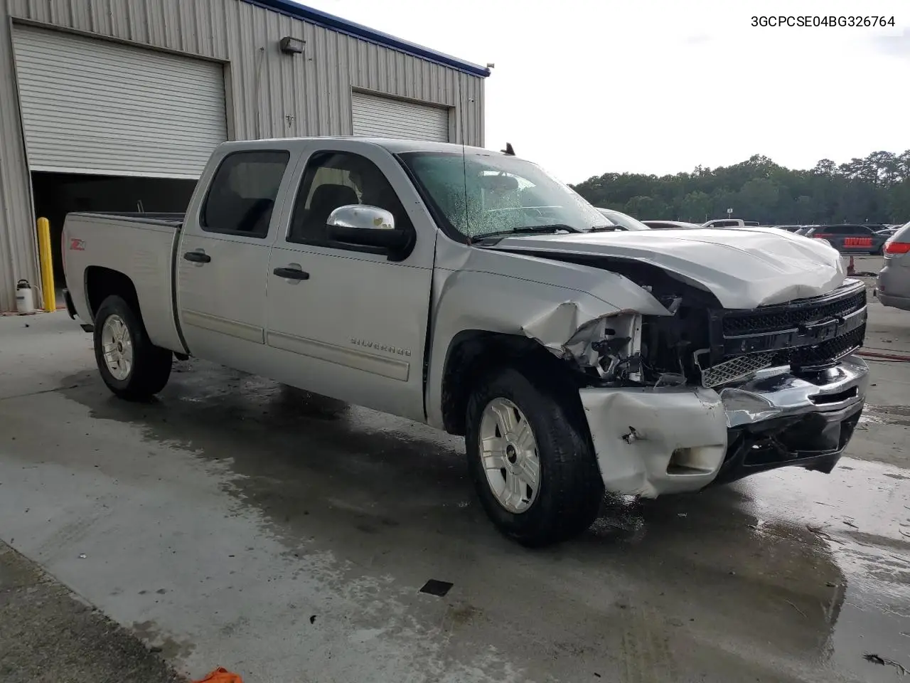 2011 Chevrolet Silverado C1500 Lt VIN: 3GCPCSE04BG326764 Lot: 58017385