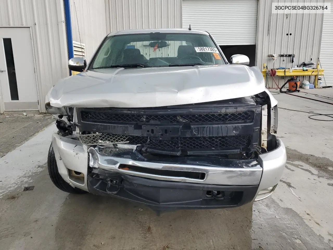 2011 Chevrolet Silverado C1500 Lt VIN: 3GCPCSE04BG326764 Lot: 58017385