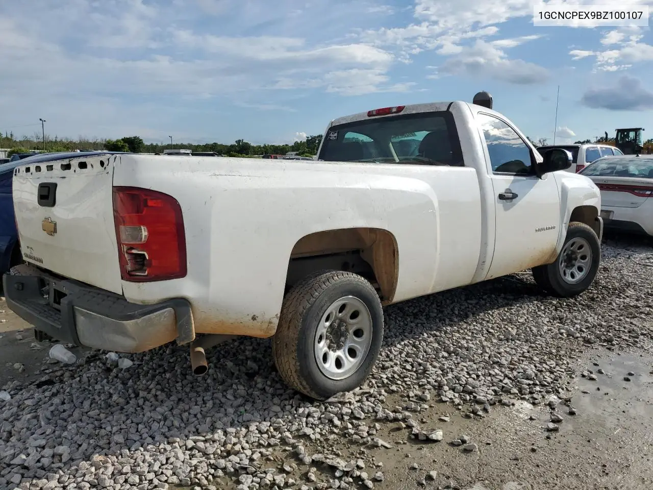2011 Chevrolet Silverado C1500 VIN: 1GCNCPEX9BZ100107 Lot: 61204724