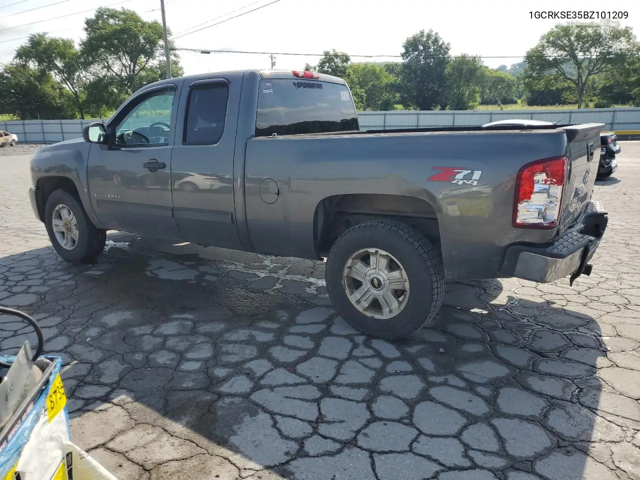 2011 Chevrolet Silverado K1500 Lt VIN: 1GCRKSE35BZ101209 Lot: 61836505