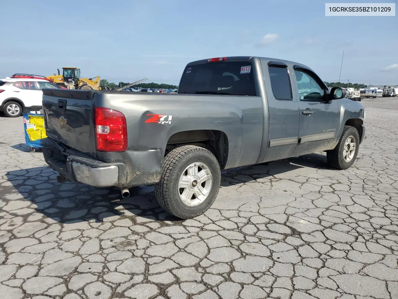2011 Chevrolet Silverado K1500 Lt VIN: 1GCRKSE35BZ101209 Lot: 61836505