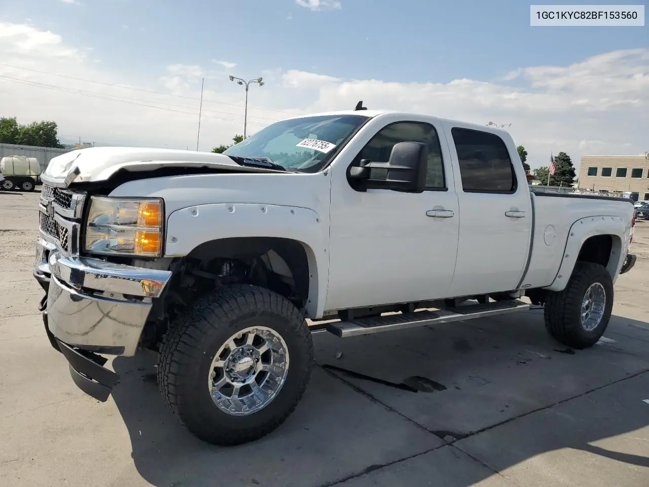 2011 Chevrolet Silverado K2500 Heavy Duty Ltz VIN: 1GC1KYC82BF153560 Lot: 62276755