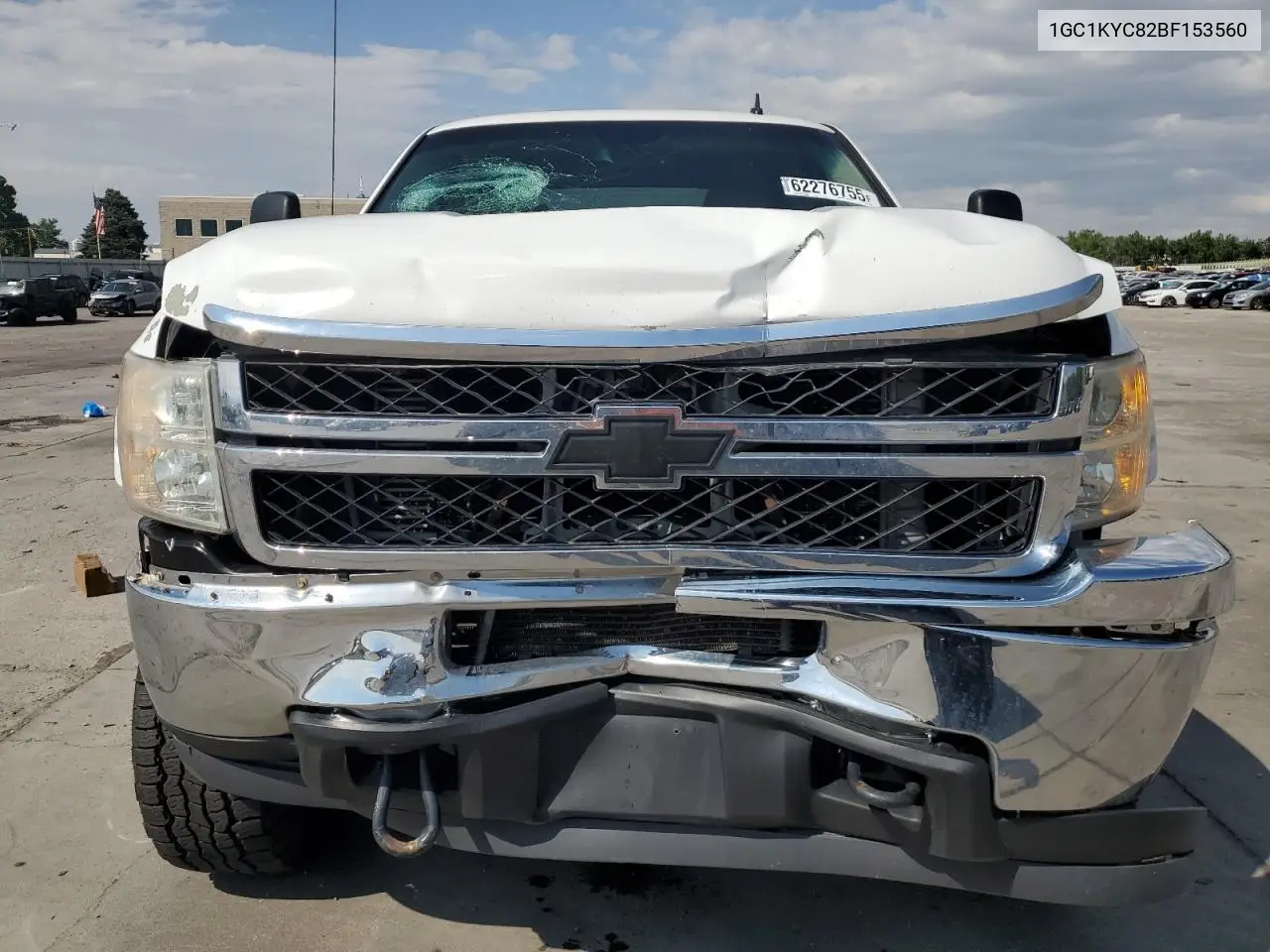 2011 Chevrolet Silverado K2500 Heavy Duty Ltz VIN: 1GC1KYC82BF153560 Lot: 62276755