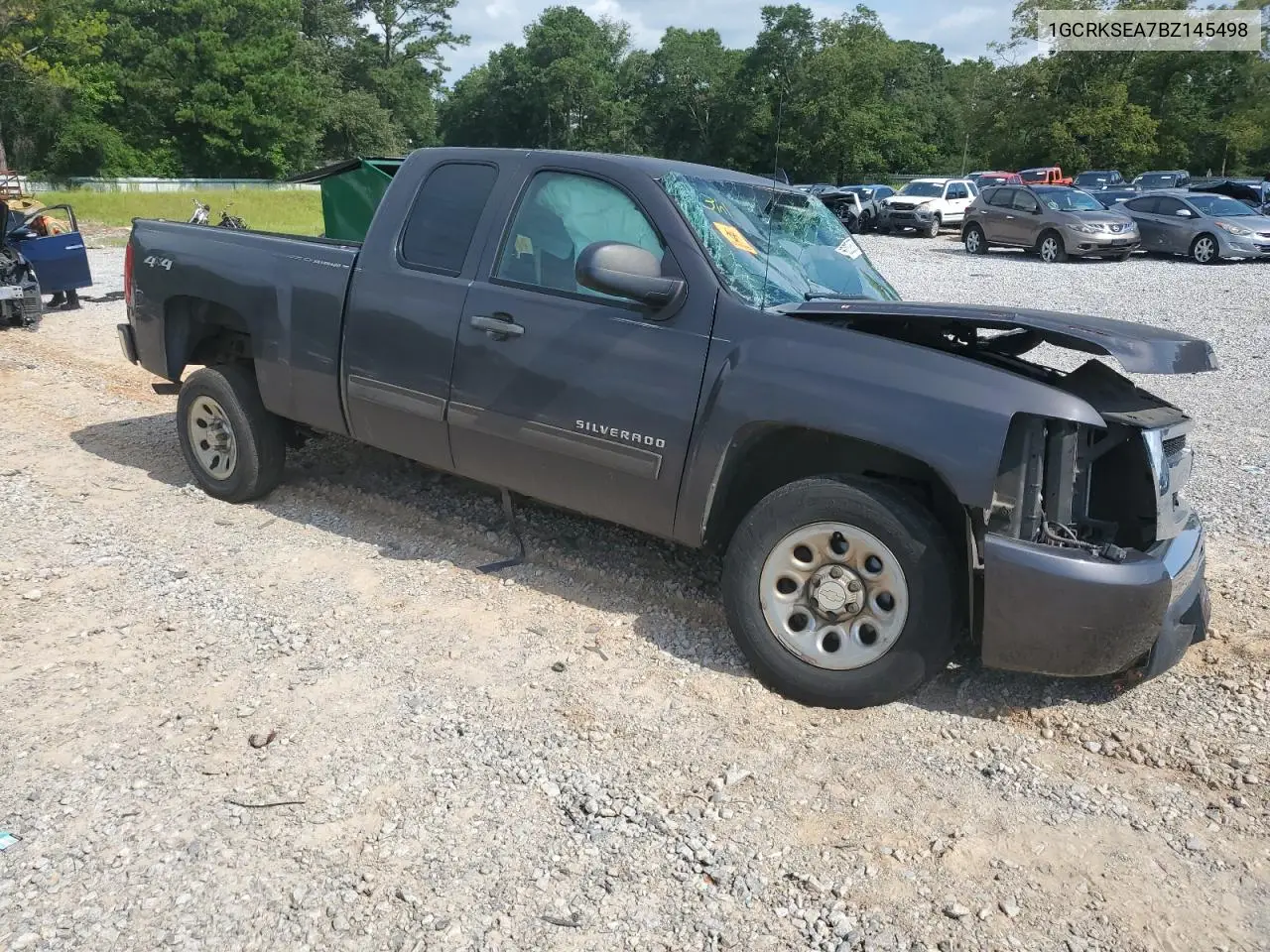 2011 Chevrolet Silverado K1500 Lt VIN: 1GCRKSEA7BZ145498 Lot: 62393575