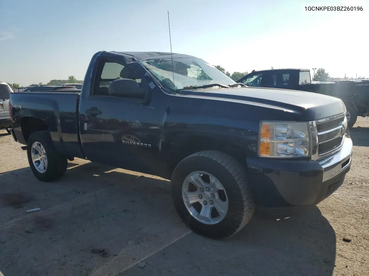 2011 Chevrolet Silverado K1500 VIN: 1GCNKPE03BZ260196 Lot: 62543615