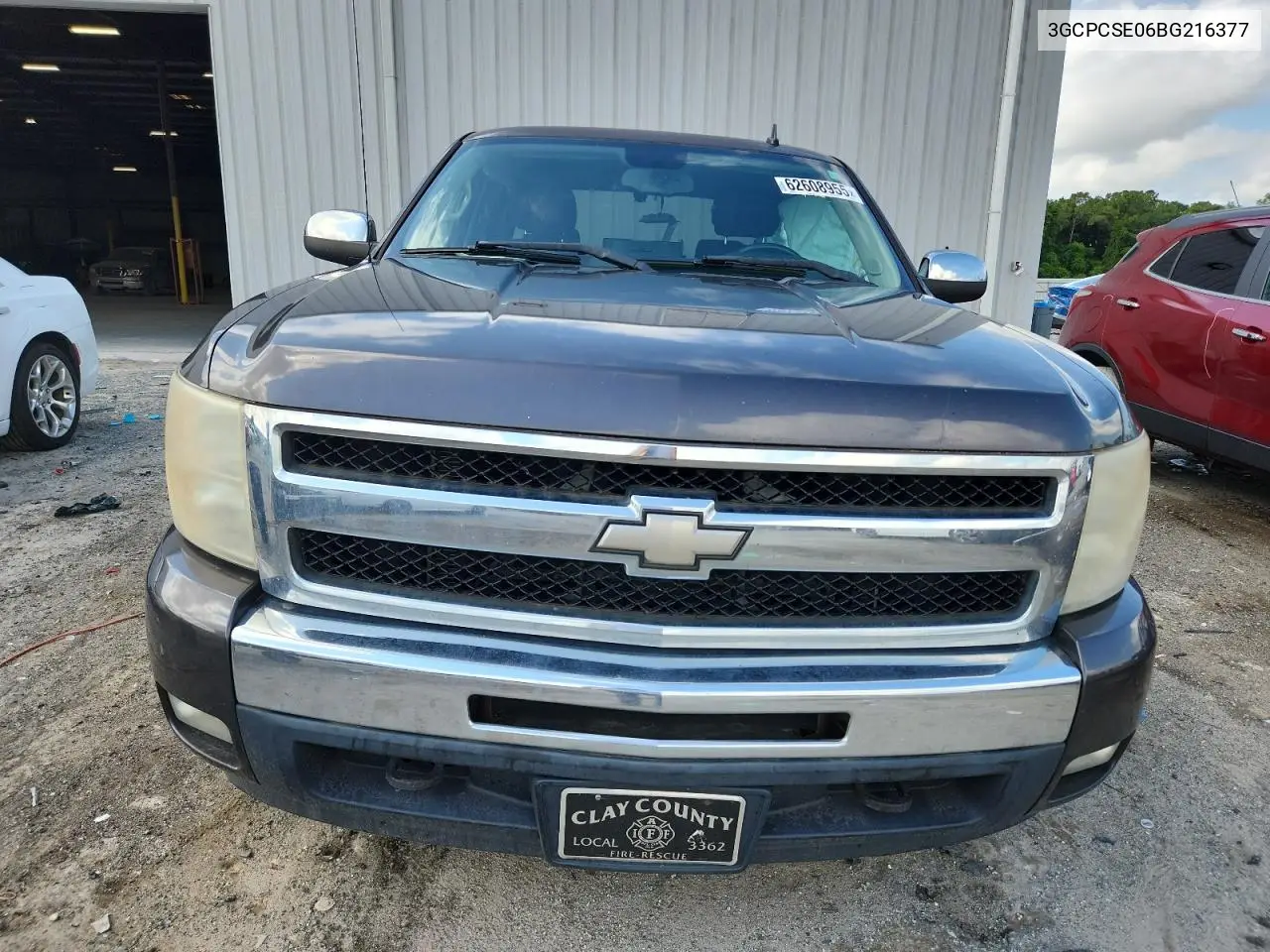 2011 Chevrolet Silverado C1500 Lt VIN: 3GCPCSE06BG216377 Lot: 62608955