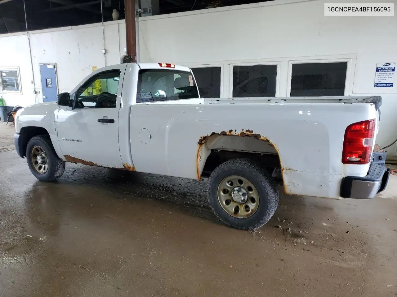 2011 Chevrolet Silverado C1500 VIN: 1GCNCPEA4BF156095 Lot: 62919995