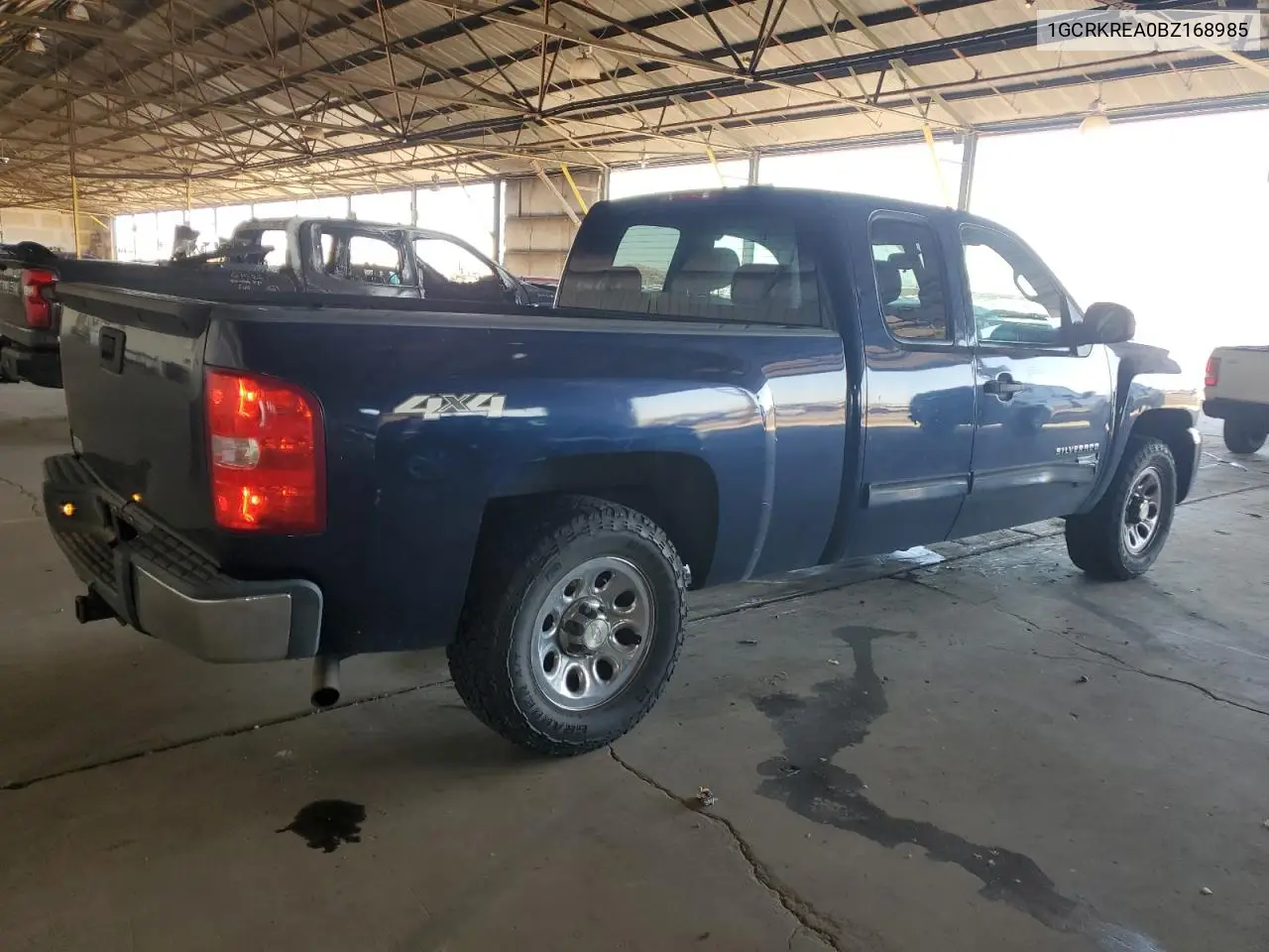 2011 Chevrolet Silverado K1500 Ls VIN: 1GCRKREA0BZ168985 Lot: 62997605
