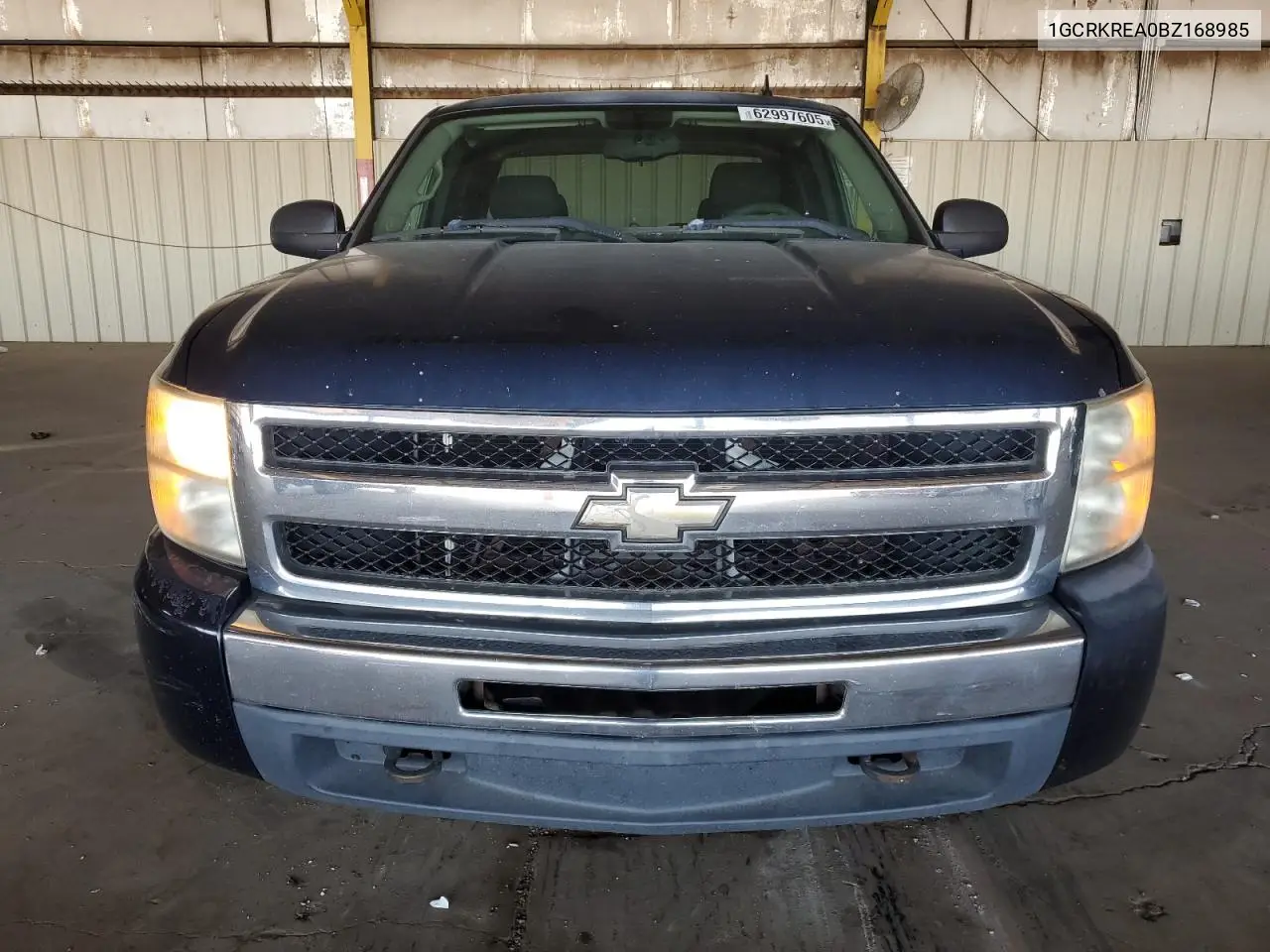 2011 Chevrolet Silverado K1500 Ls VIN: 1GCRKREA0BZ168985 Lot: 62997605
