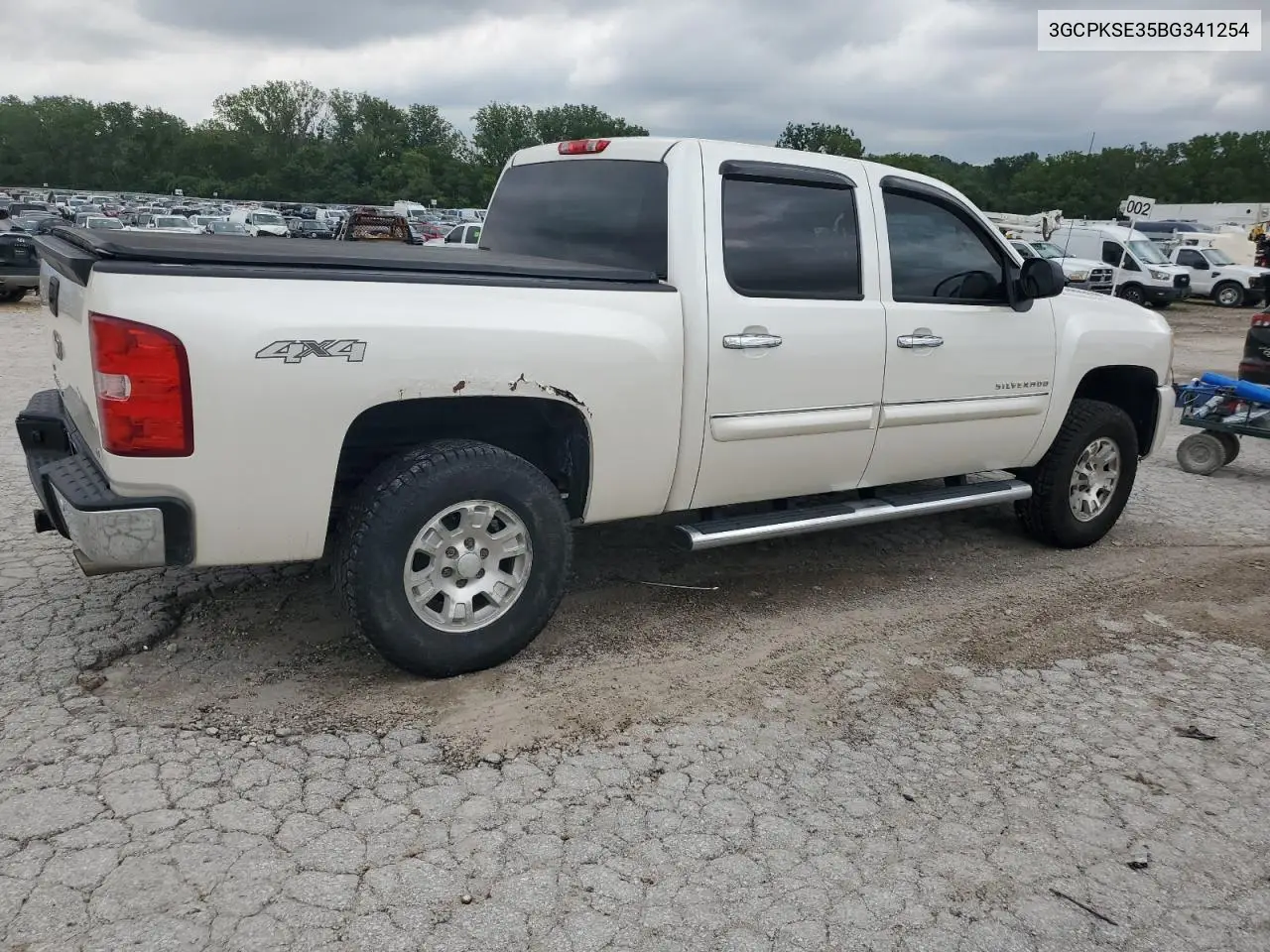 3gcpkse35bg341254 3GCPKSE35BG341254 2011 Chevrolet Silverado K1500 Lt