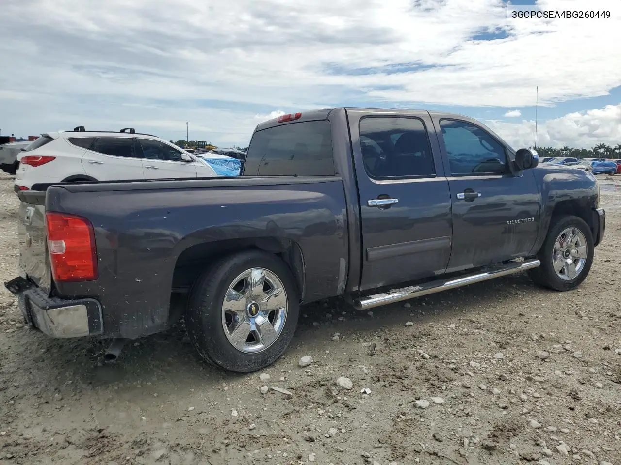 2011 Chevrolet Silverado C1500 Lt VIN: 3GCPCSEA4BG260449 Lot: 66000115