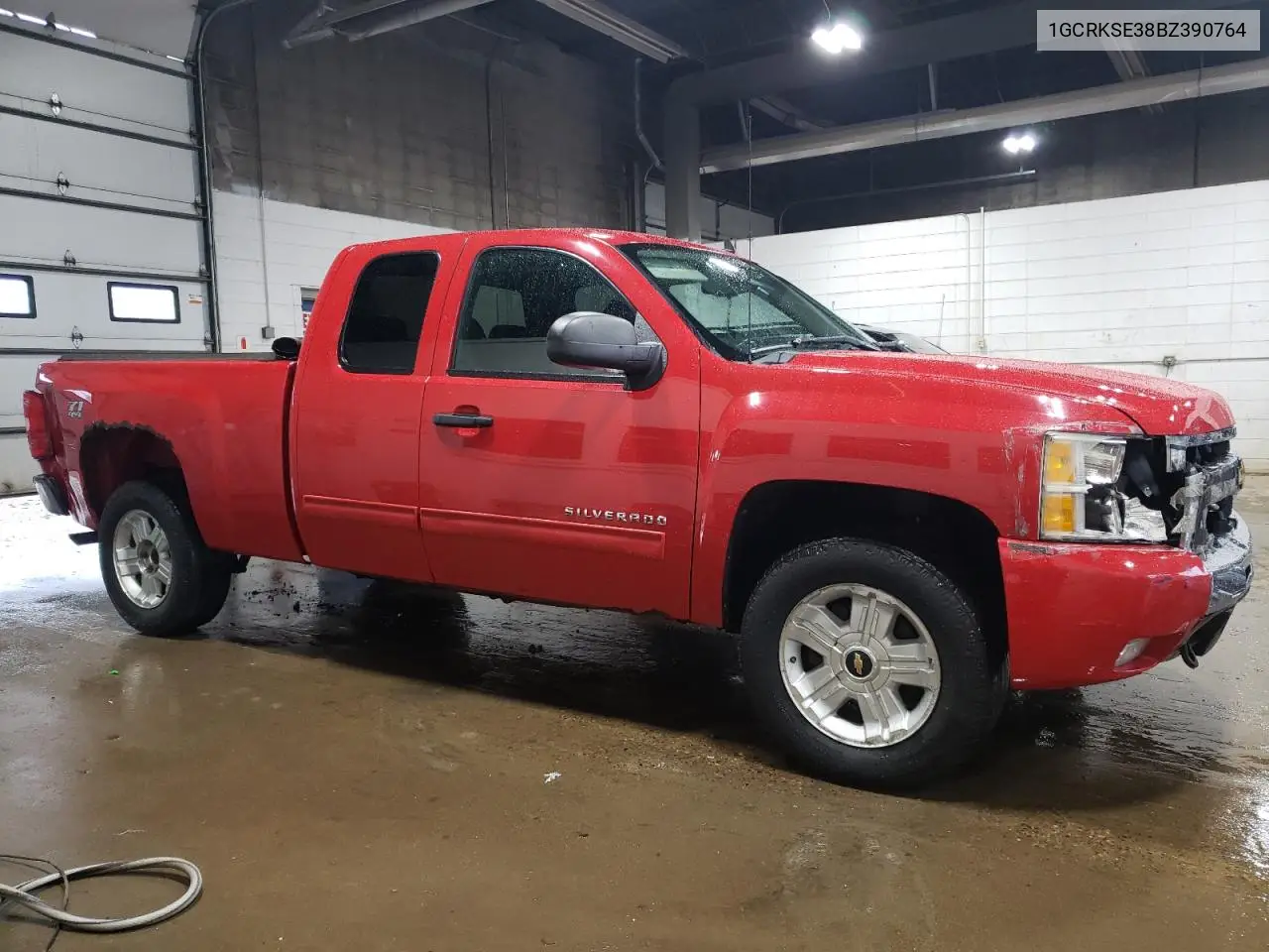 2011 Chevrolet Silverado K1500 Lt VIN: 1GCRKSE38BZ390764 Lot: 66175545
