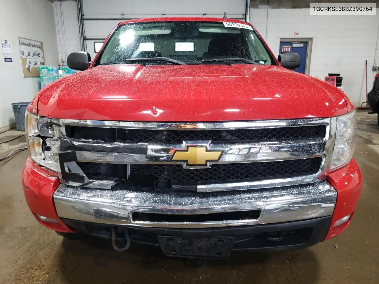 2011 Chevrolet Silverado K1500 Lt VIN: 1GCRKSE38BZ390764 Lot: 66175545