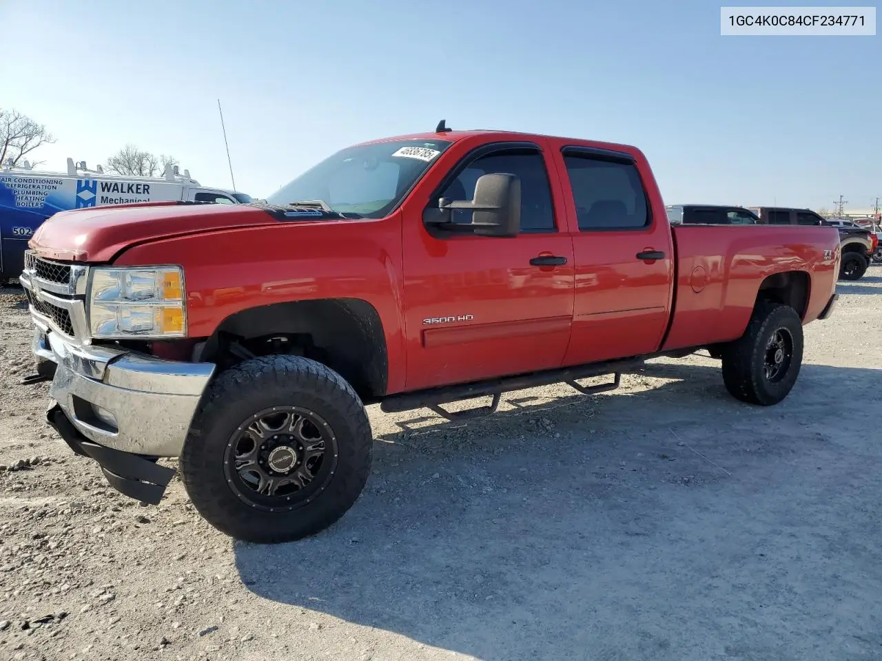 2012 Chevrolet Silverado K3500 Lt VIN: 1GC4K0C84CF234771 Lot: 46836785