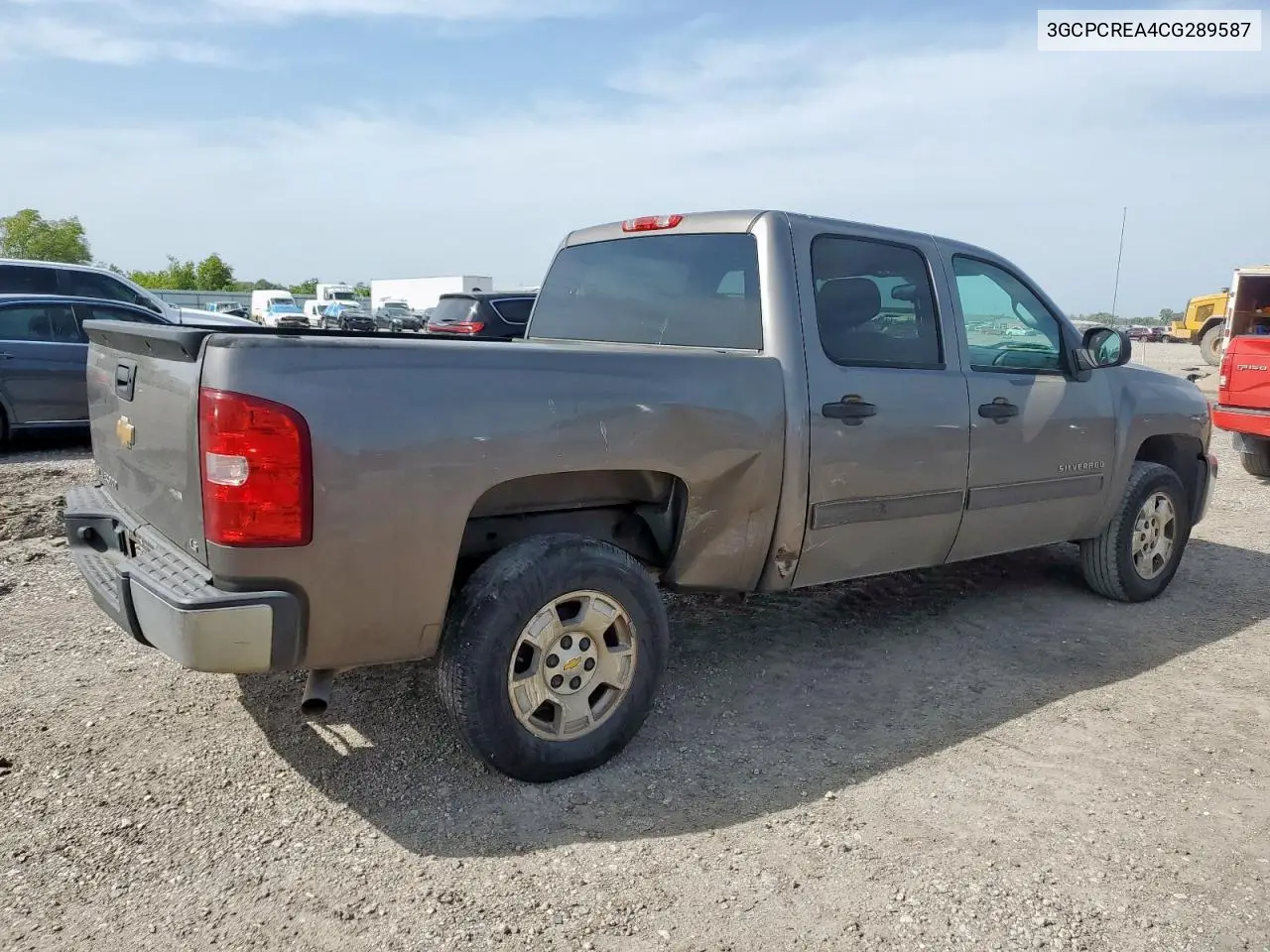 2012 Chevrolet Silverado C1500 Ls VIN: 3GCPCREA4CG289587 Lot: 56755395