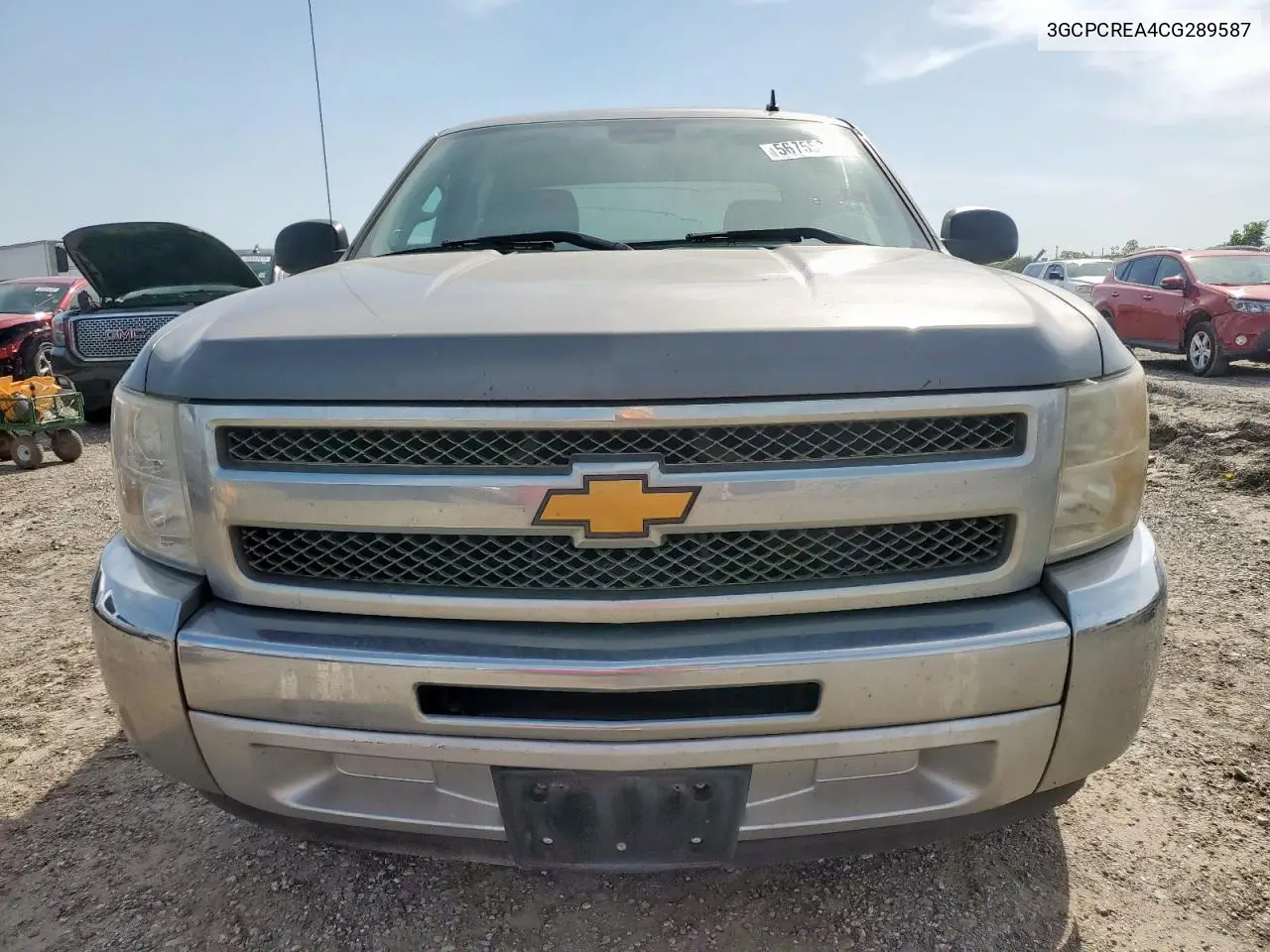 2012 Chevrolet Silverado C1500 Ls VIN: 3GCPCREA4CG289587 Lot: 56755395