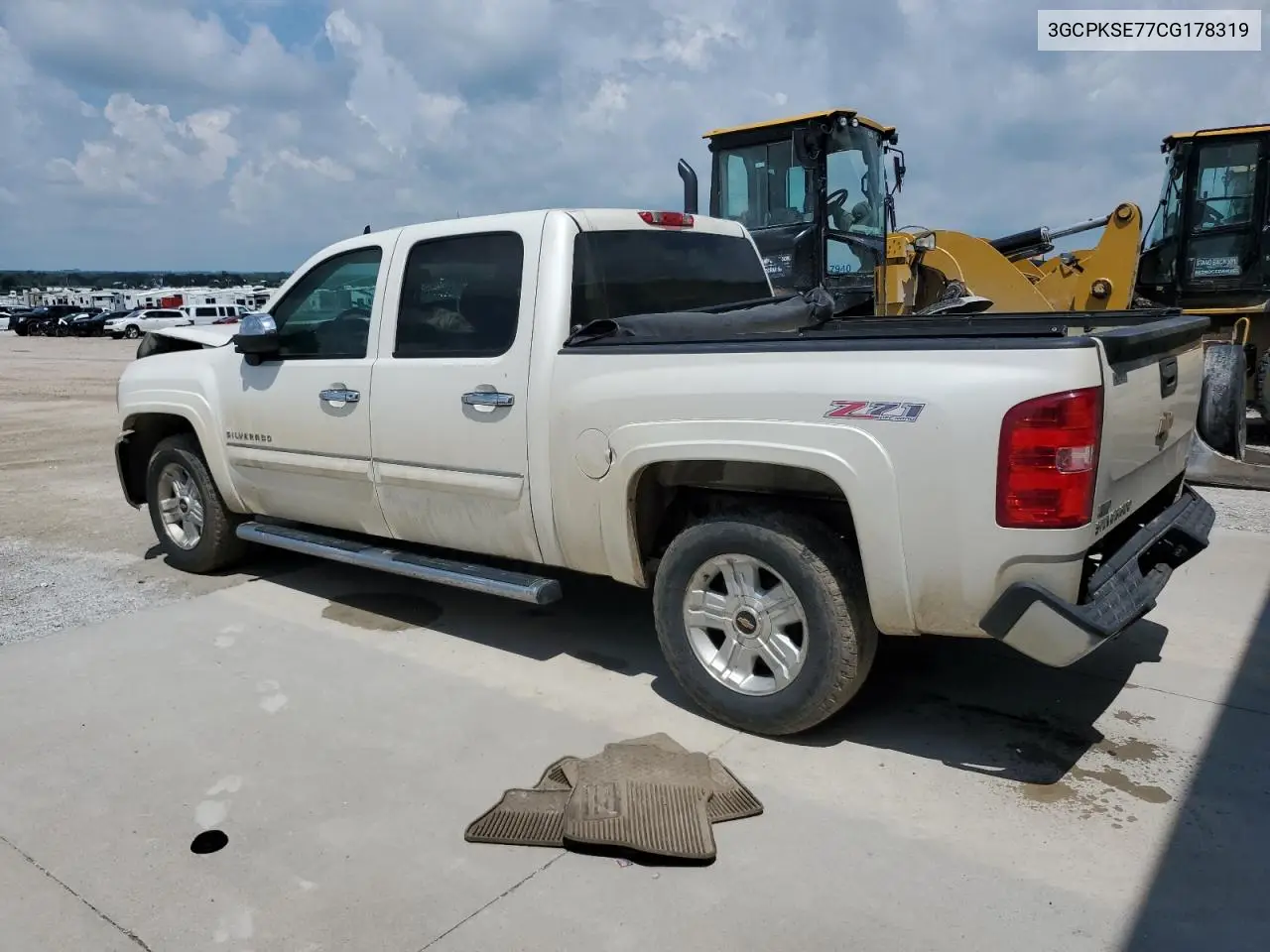 2012 Chevrolet Silverado K1500 Lt VIN: 3GCPKSE77CG178319 Lot: 61210545