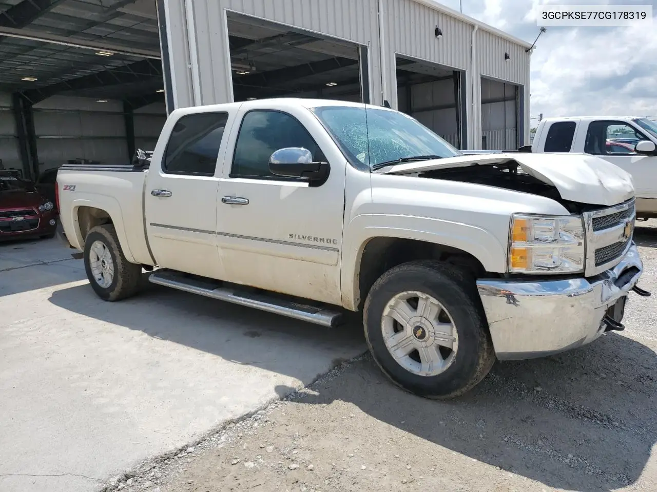 2012 Chevrolet Silverado K1500 Lt VIN: 3GCPKSE77CG178319 Lot: 61210545