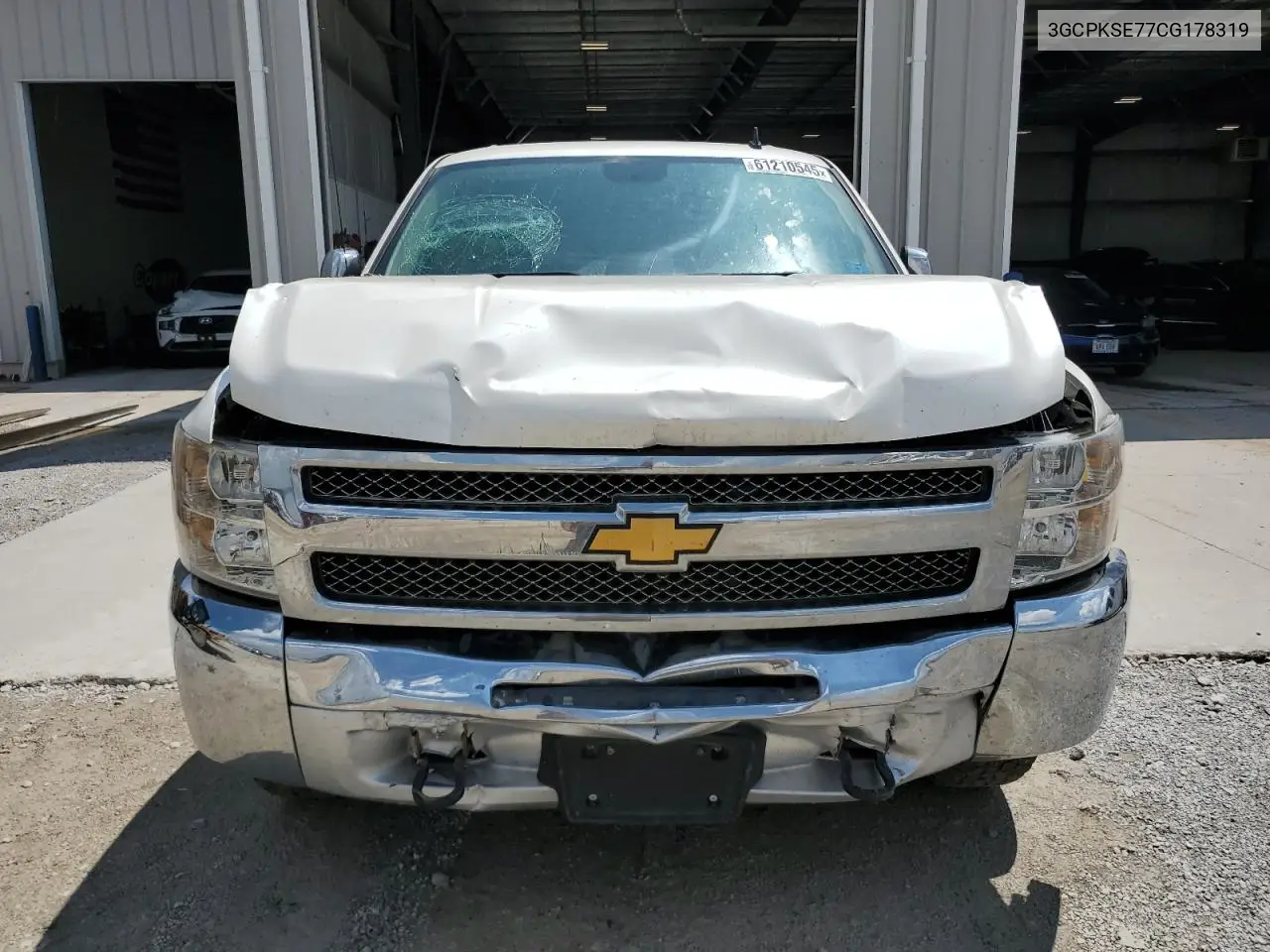 2012 Chevrolet Silverado K1500 Lt VIN: 3GCPKSE77CG178319 Lot: 61210545