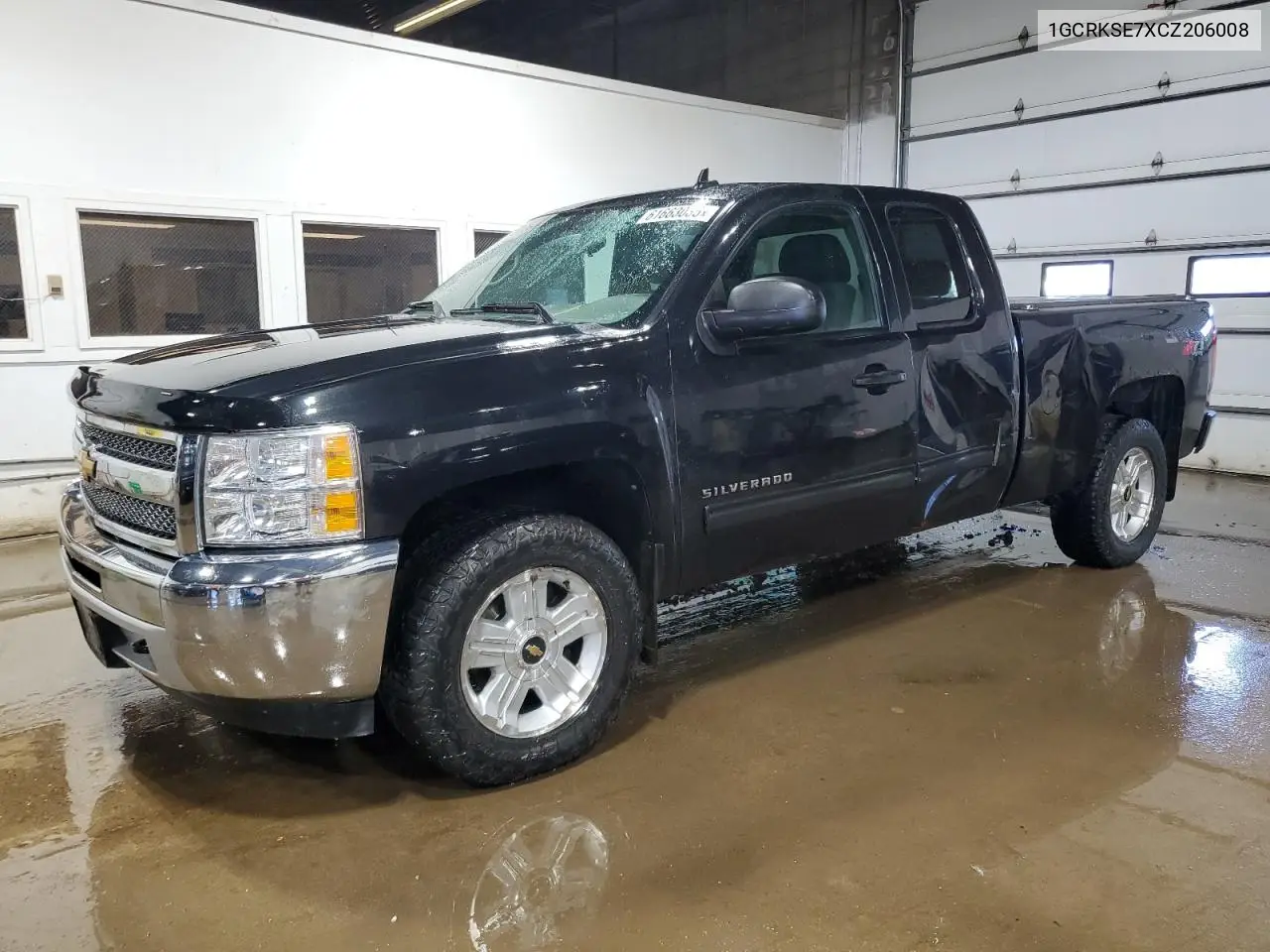 2012 Chevrolet Silverado K1500 Lt VIN: 1GCRKSE7XCZ206008 Lot: 61663035