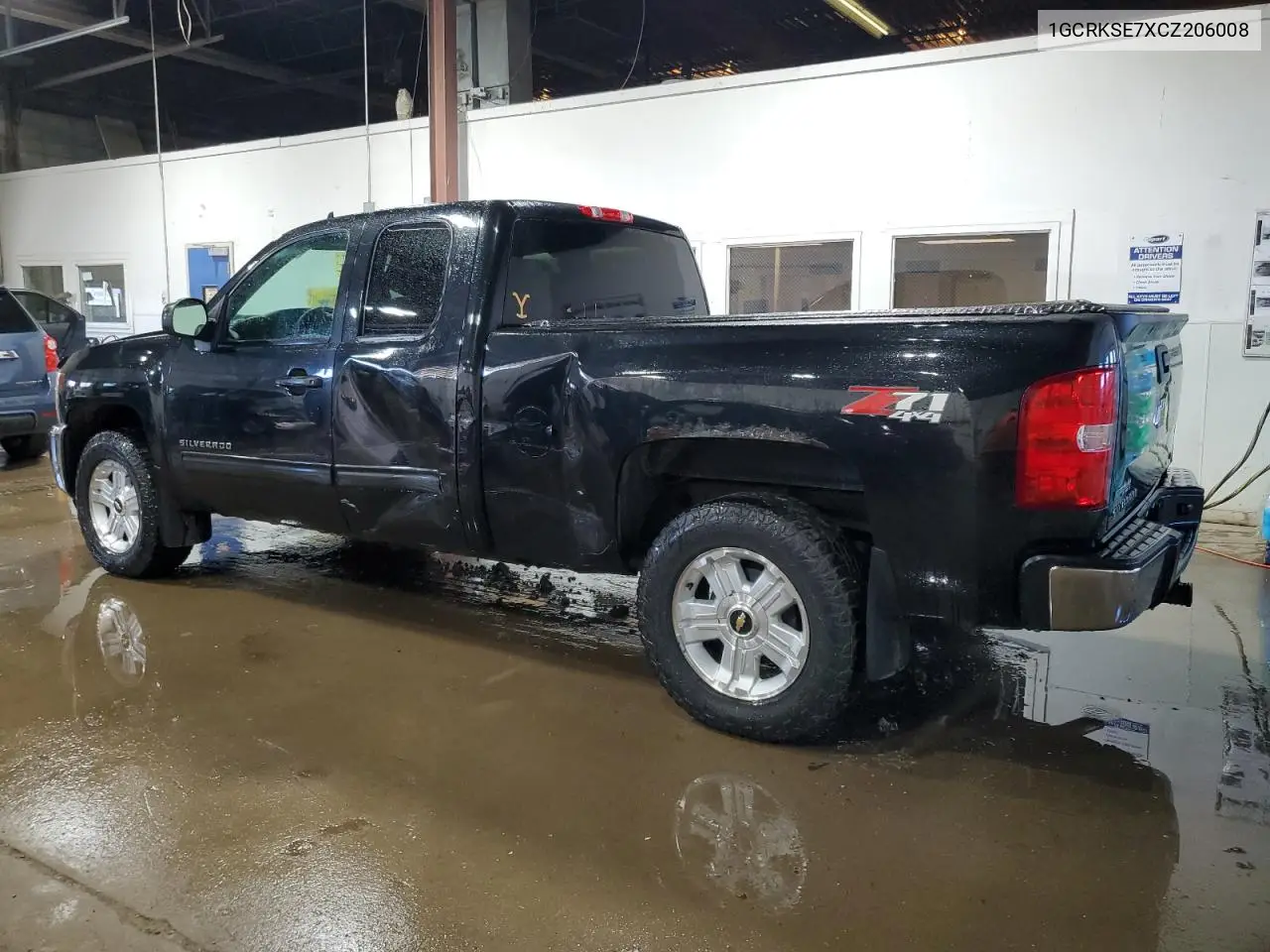 2012 Chevrolet Silverado K1500 Lt VIN: 1GCRKSE7XCZ206008 Lot: 61663035