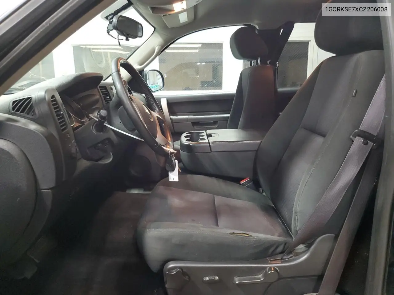 2012 Chevrolet Silverado K1500 Lt VIN: 1GCRKSE7XCZ206008 Lot: 61663035