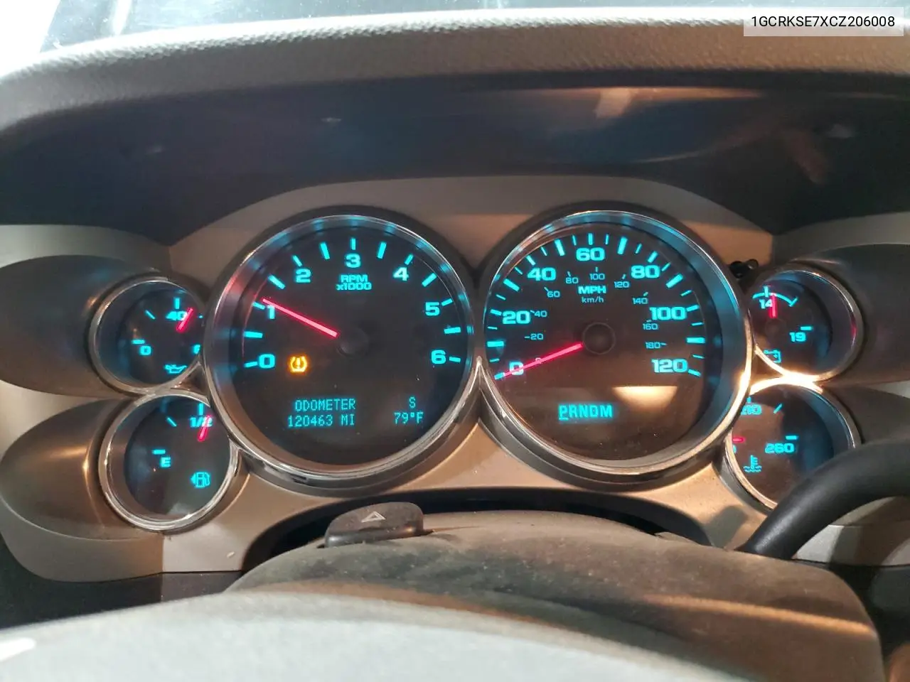 2012 Chevrolet Silverado K1500 Lt VIN: 1GCRKSE7XCZ206008 Lot: 61663035