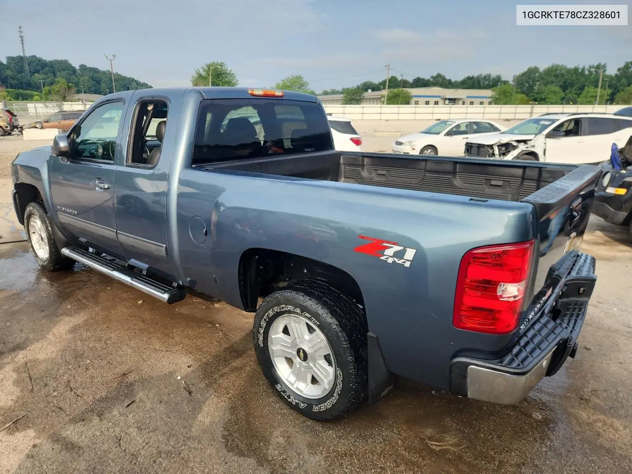 2012 Chevrolet Silverado K1500 Ltz VIN: 1GCRKTE78CZ328601 Lot: 61781705