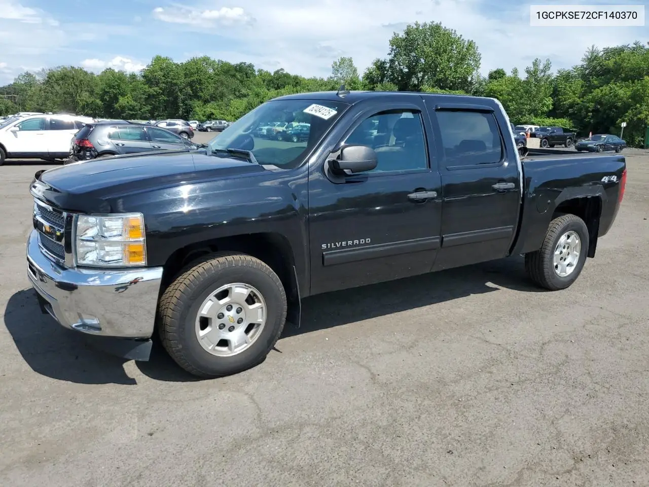 2012 Chevrolet Silverado K1500 Lt VIN: 1GCPKSE72CF140370 Lot: 62484125