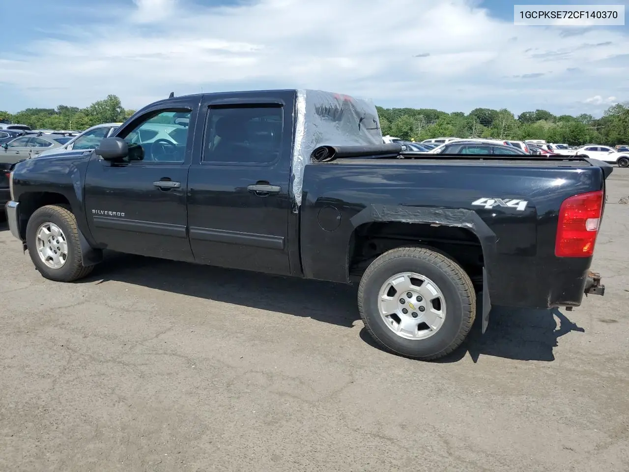 2012 Chevrolet Silverado K1500 Lt VIN: 1GCPKSE72CF140370 Lot: 62484125